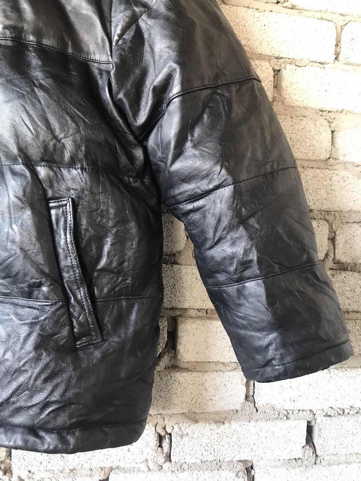 Avirex Avirex Quilted Leather Jacket Size US M / EU 48-50 / 2 - 6 Thumbnail