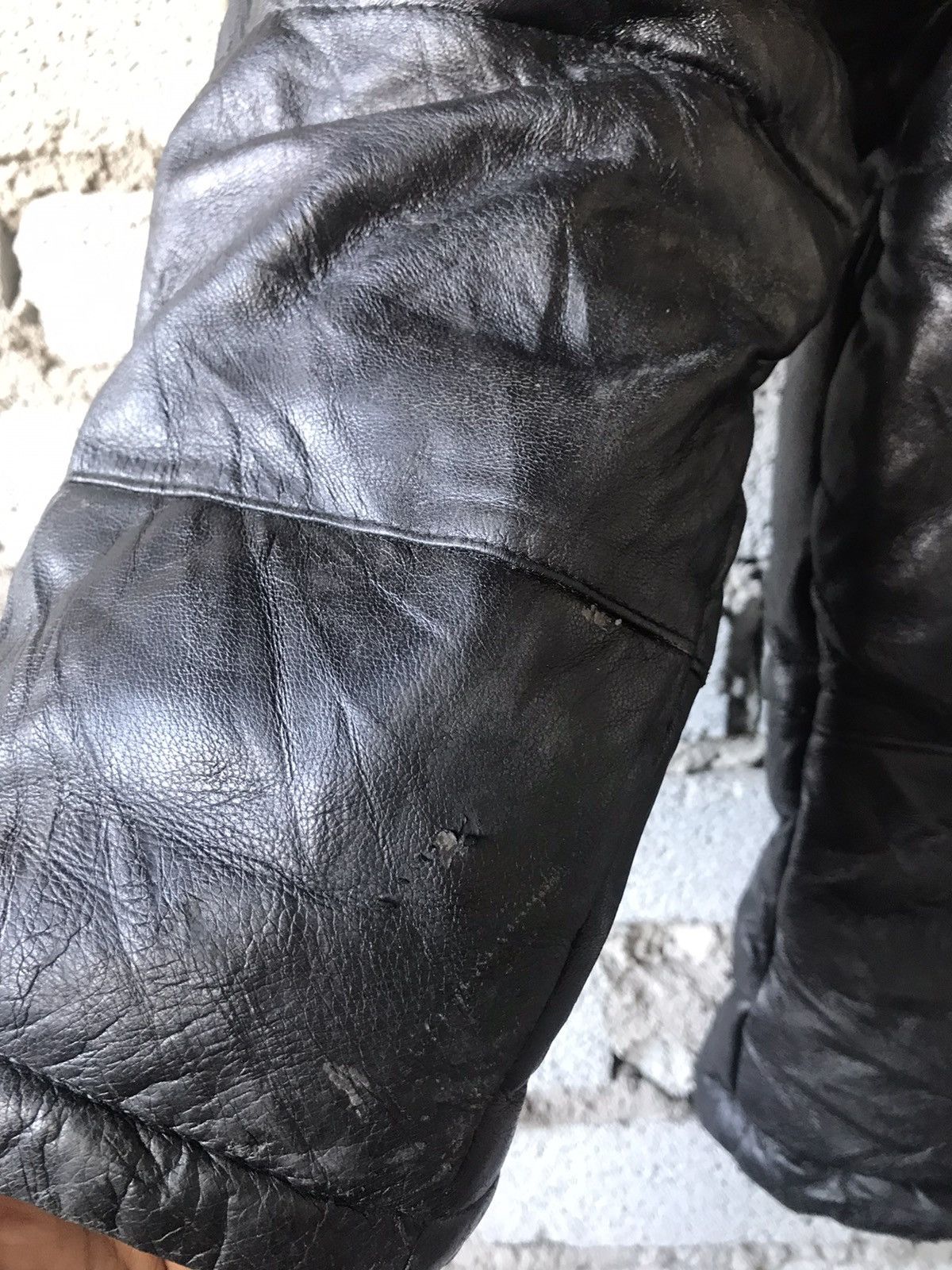 Avirex Avirex Quilted Leather Jacket Size US M / EU 48-50 / 2 - 7 Thumbnail