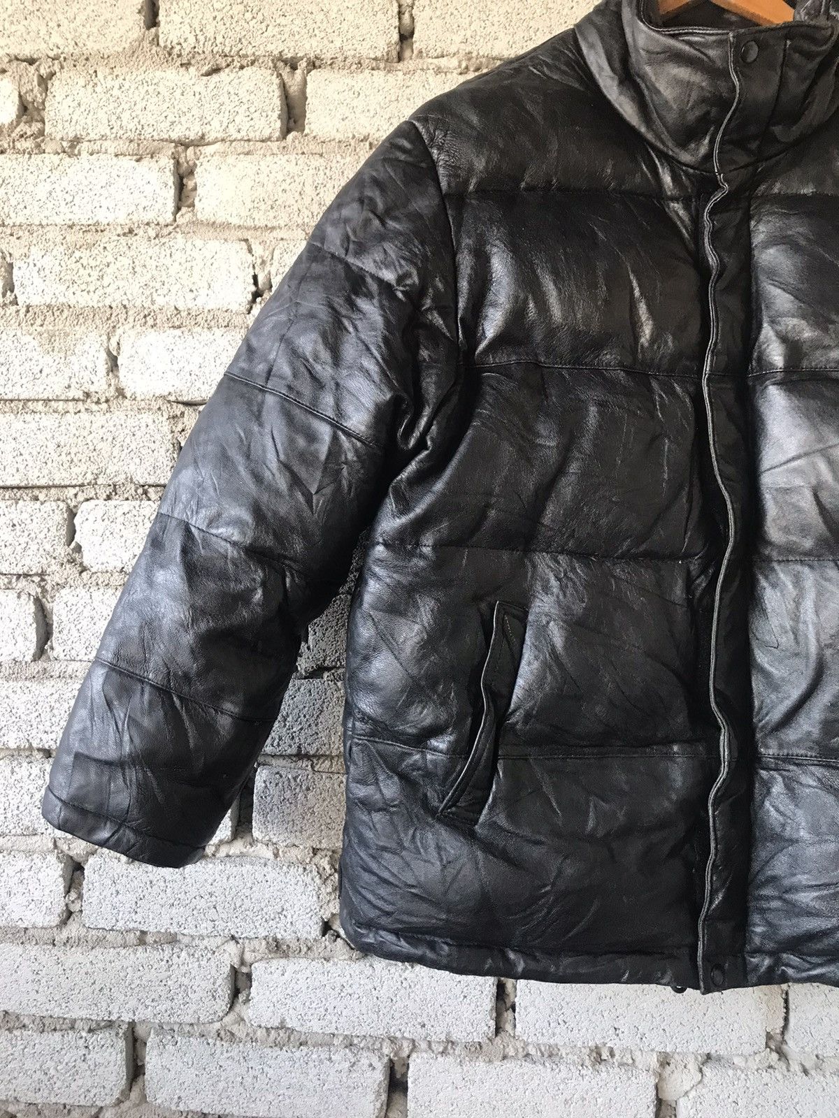 Avirex Avirex Quilted Leather Jacket Size US M / EU 48-50 / 2 - 4 Thumbnail