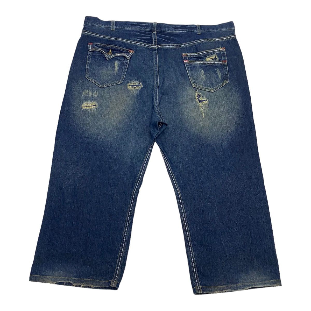 Hysteric Glamour SIZE 56🔥BUNBUSTER OVERSIZED RARE DISTRESSED DENIM PANTS Size US 44 / EU 60 - 3 Thumbnail