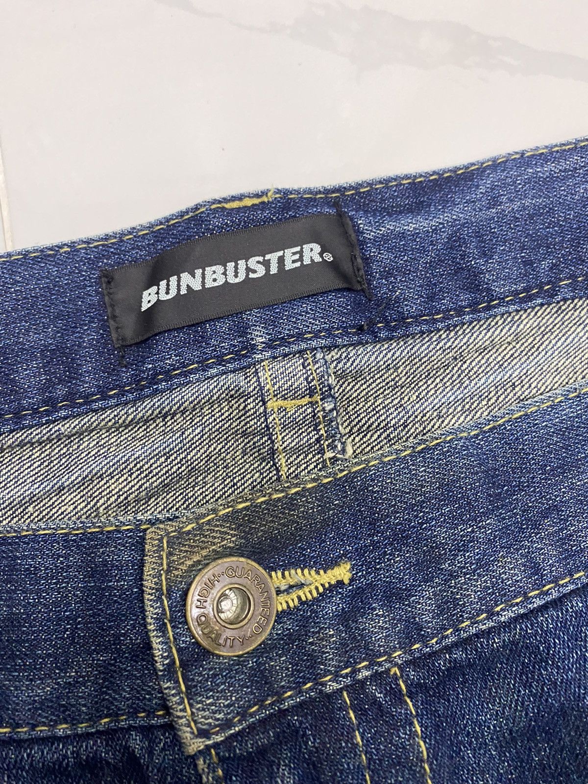 Hysteric Glamour SIZE 56🔥BUNBUSTER OVERSIZED RARE DISTRESSED DENIM PANTS Size US 44 / EU 60 - 9 Thumbnail