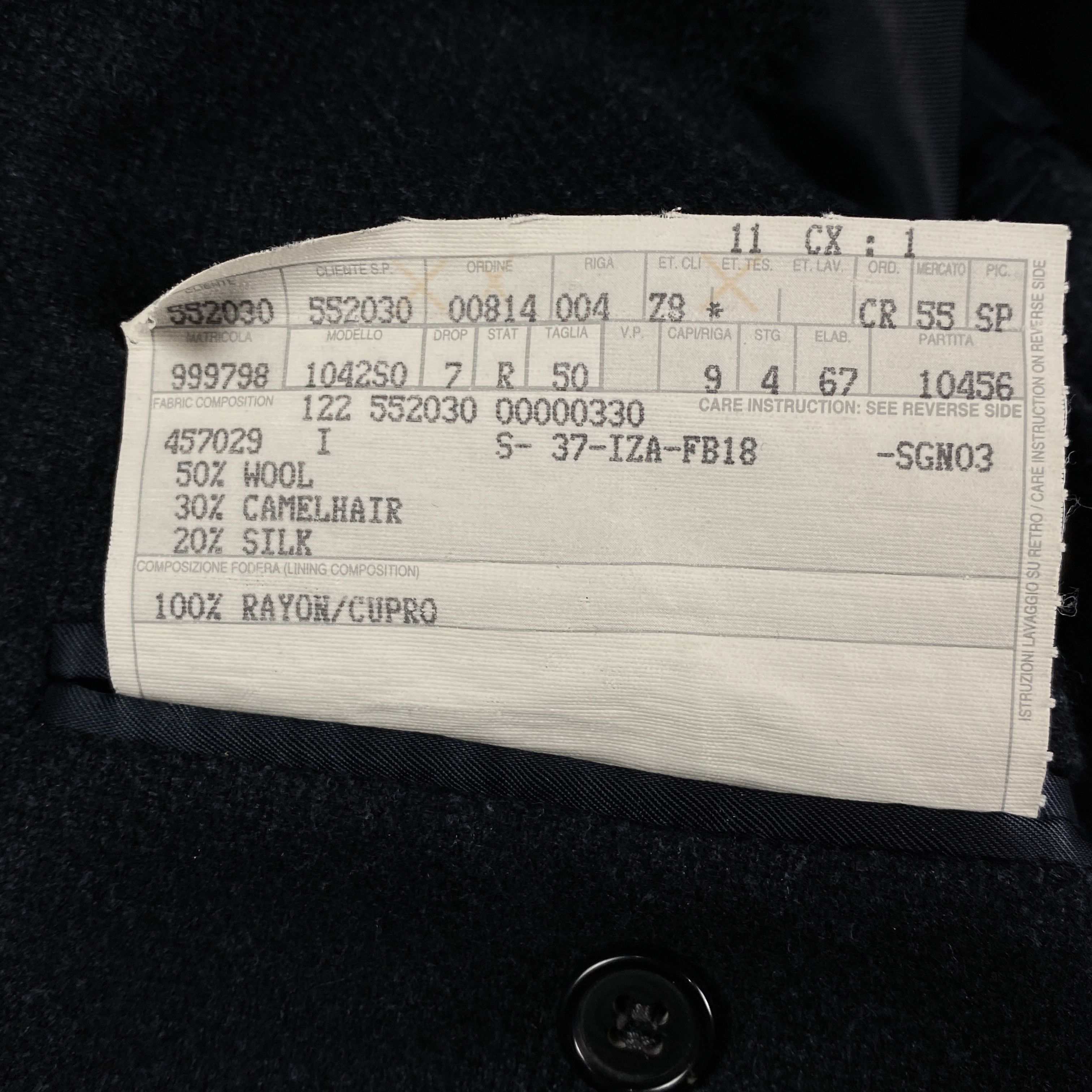 Ermenegildo Zegna × Z Zegna Men’s Wool Blazer Jacket Ermenegildo Zegna Size 50 Size 50R - 7 Thumbnail