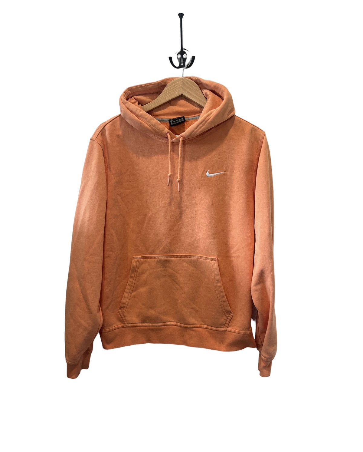 Nike Nike Essential Swoosh Peach Hoodie | Grailed