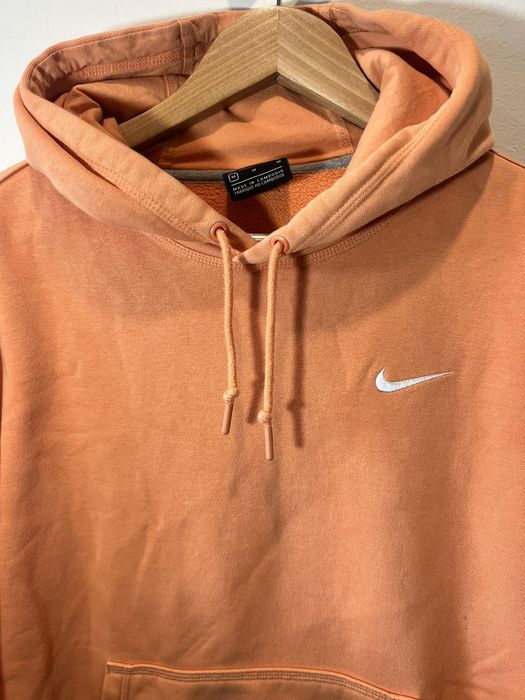 Nike Nike Essential Swoosh Peach Hoodie | Grailed