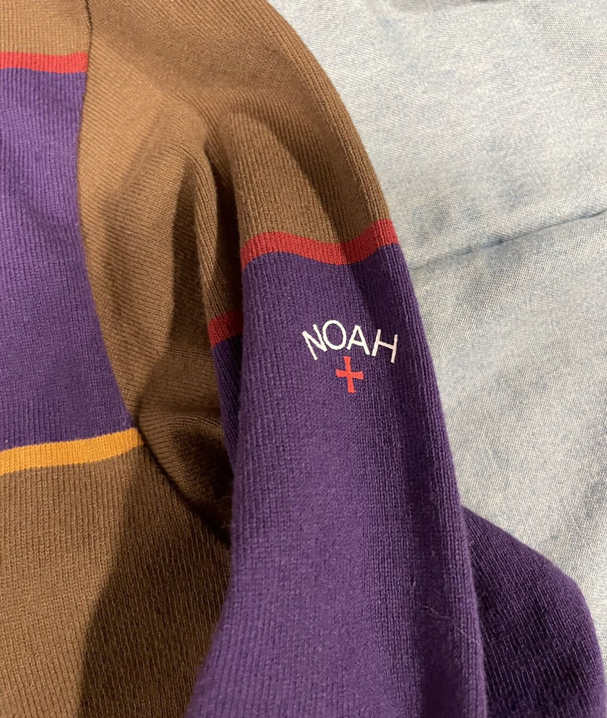 Noah Noah Striped Rugby Pullover Size US XL / EU 56 / 4 - 3 Thumbnail