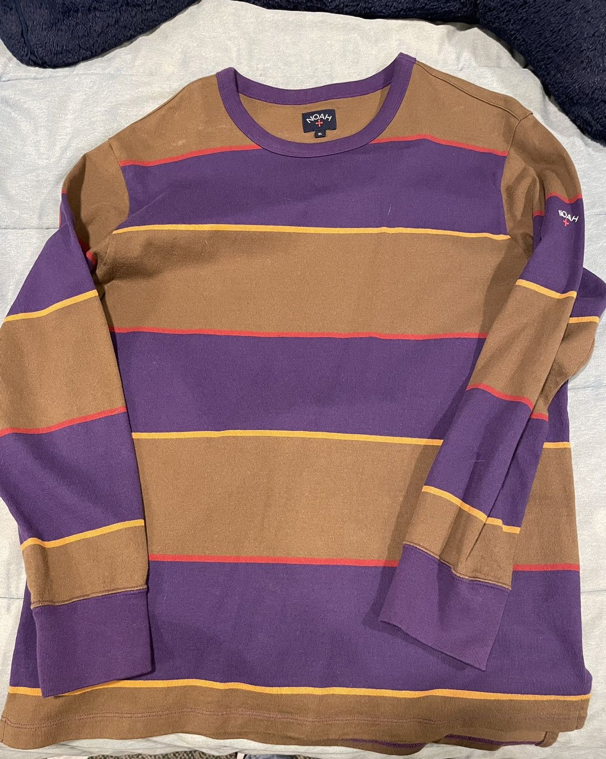 Noah Noah Striped Rugby Pullover Size US XL / EU 56 / 4 - 1 Thumbnail