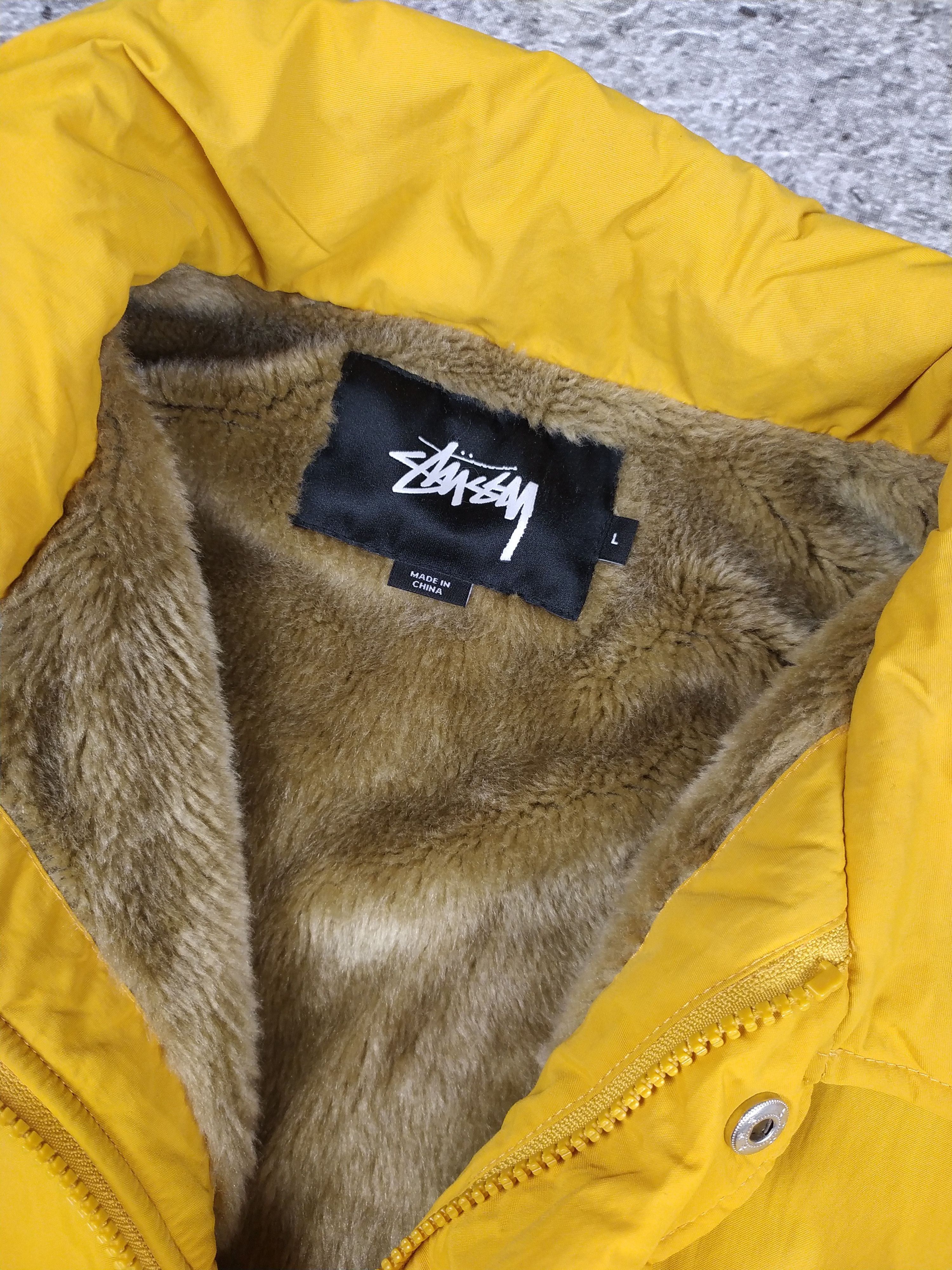 Stussy Stussy - yellow coach jacket sherpa Size US L / EU 52-54 / 3 - 6 Thumbnail
