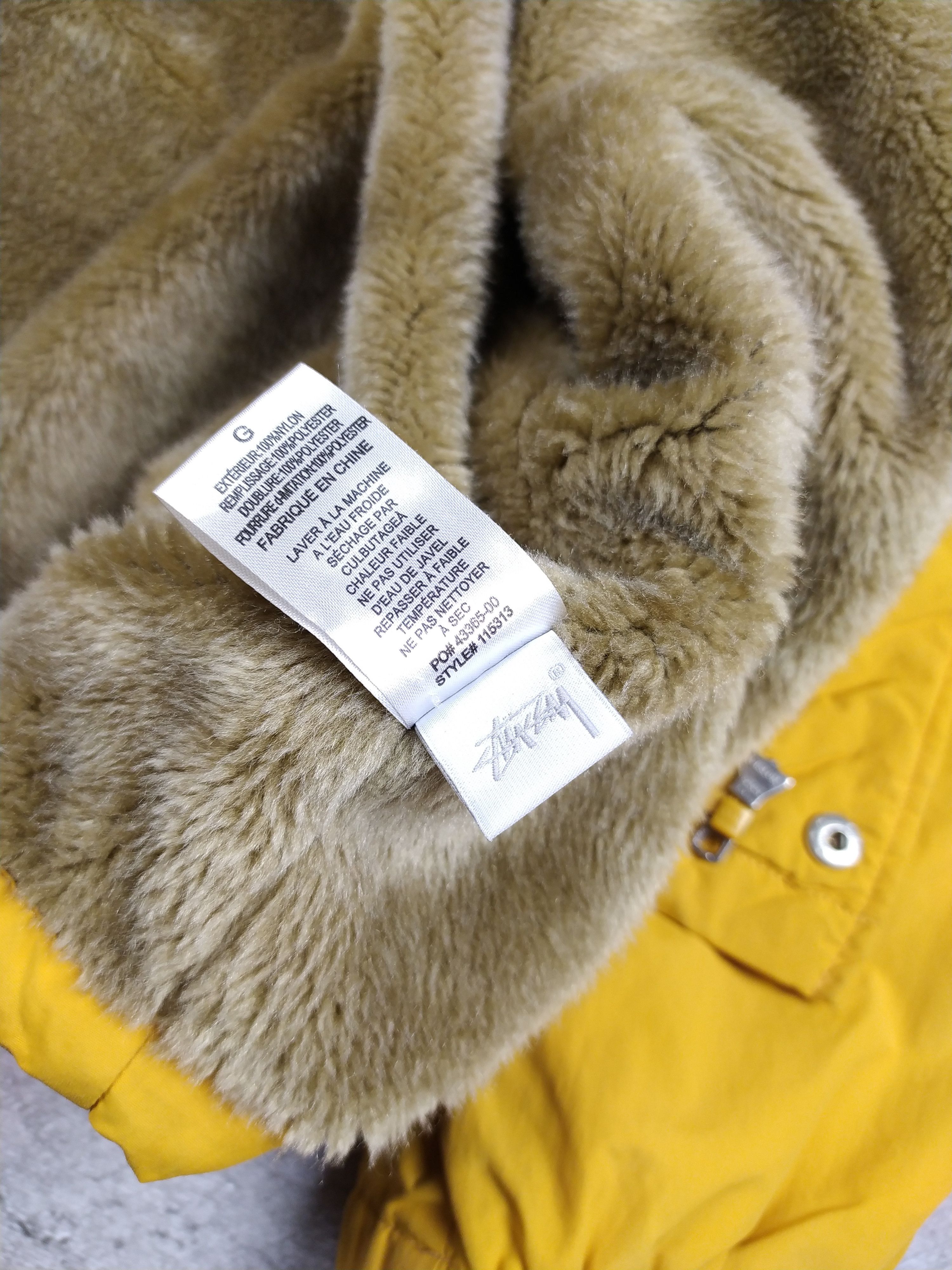 Stussy Stussy - yellow coach jacket sherpa Size US L / EU 52-54 / 3 - 8 Thumbnail