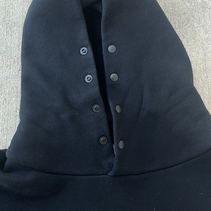 Grail Grailz Korean Brand Geometry Hoodie Black | Grailed