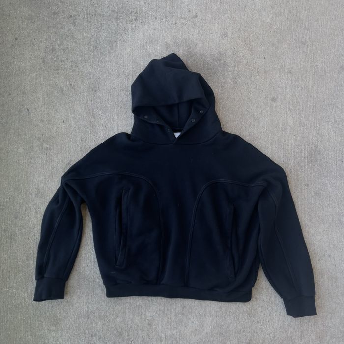Grail Grailz Korean Brand Geometry Hoodie Black | Grailed