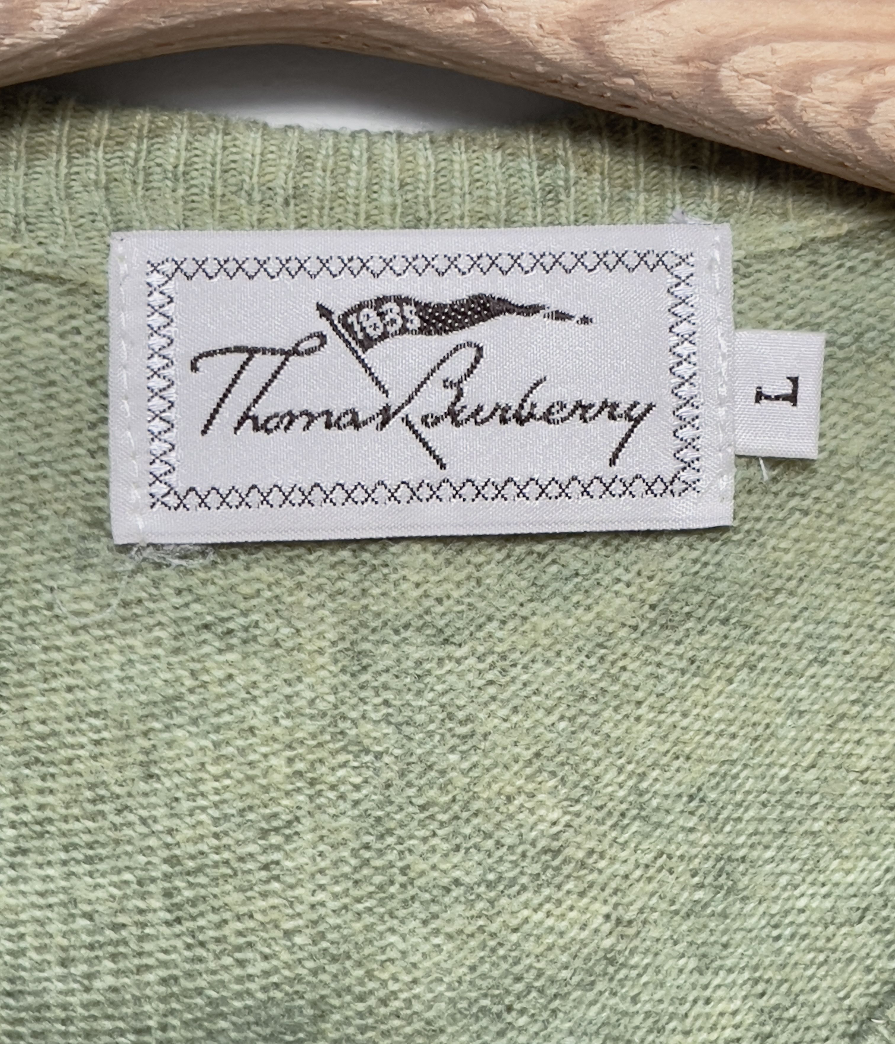 Burberry 🔥 jumper sweater TB Burberry size L wool Size US L / EU 52-54 / 3 - 4 Thumbnail