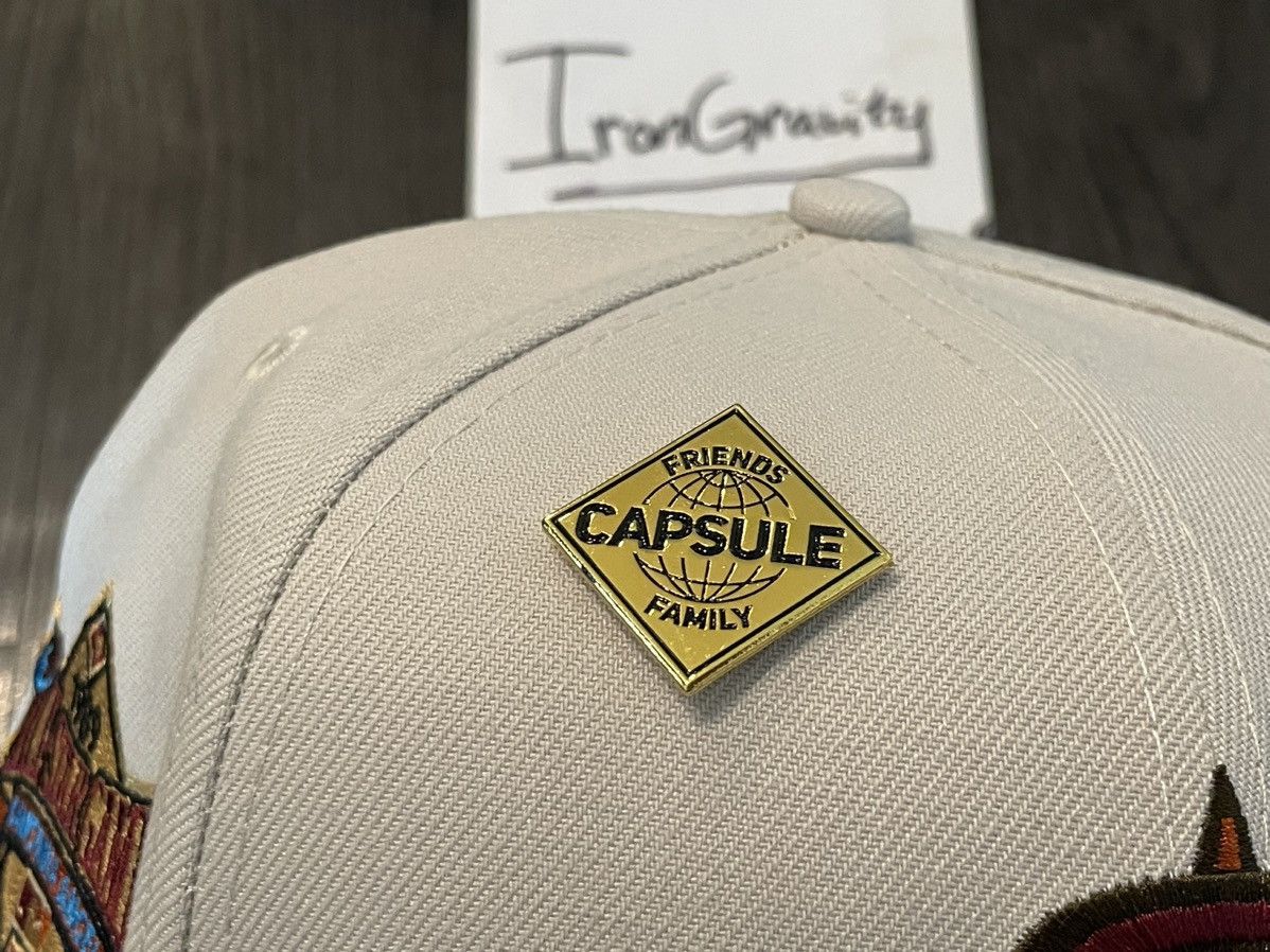 Hat Club × MLB × New Era 7 5/8 Capsule Hats Anaheim Angels Thanksgiving 1989 Fitted Size ONE SIZE - 4 Thumbnail