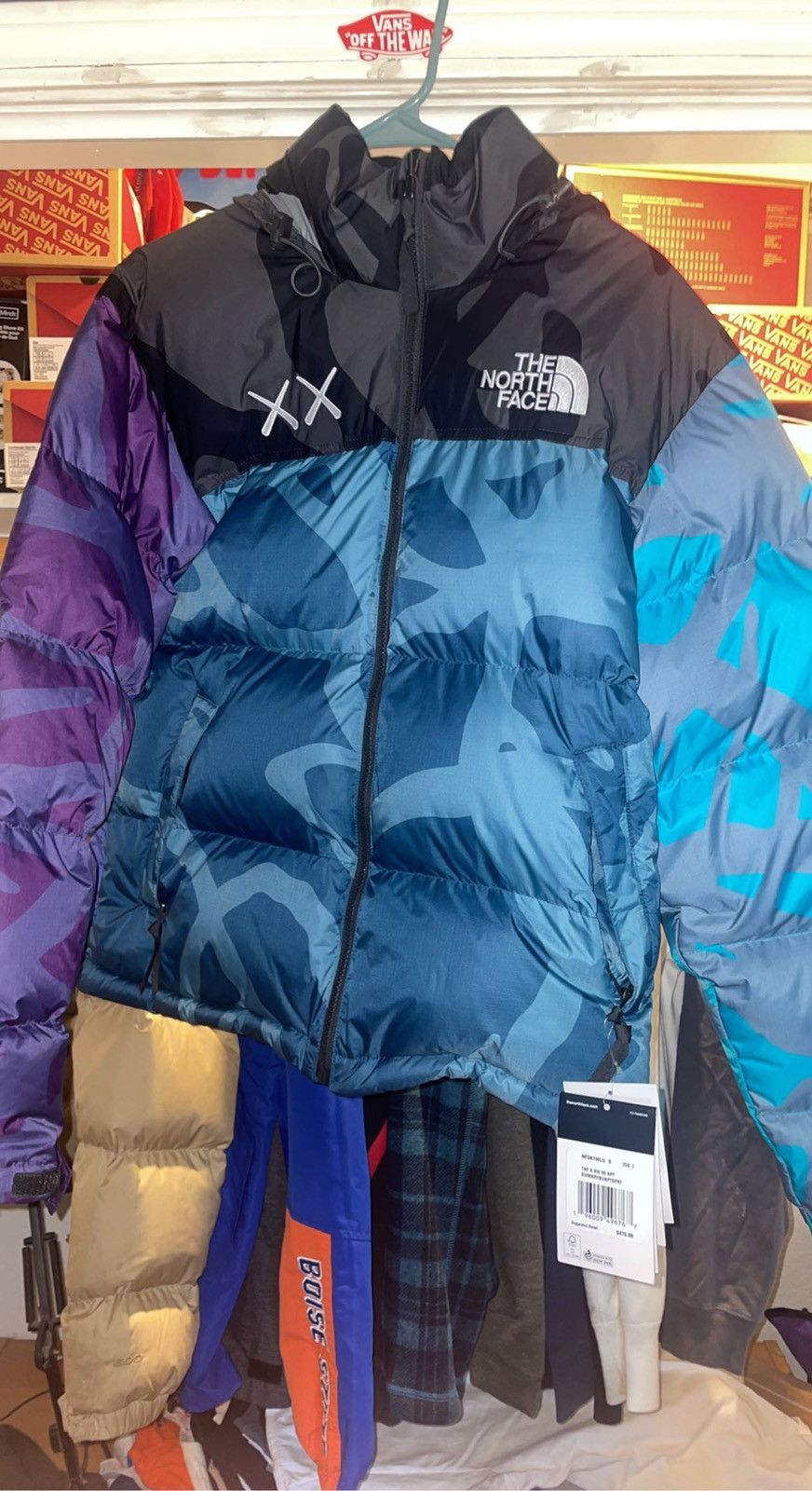 Kaws × The North Face KAWS X The North Face Retro 1996 Nuptse  
