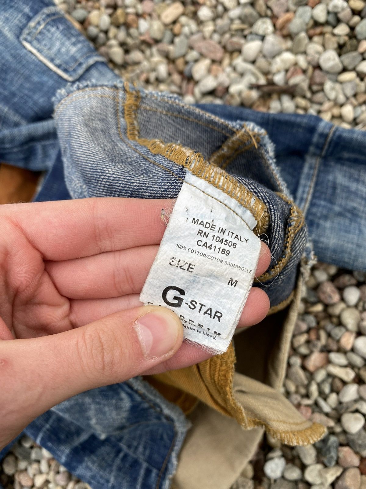 G-Star × Japanese Brand Vintage jeans avant garde fish jacket G star radar low loose Size US M / EU 48-50 / 2 - 11 Thumbnail