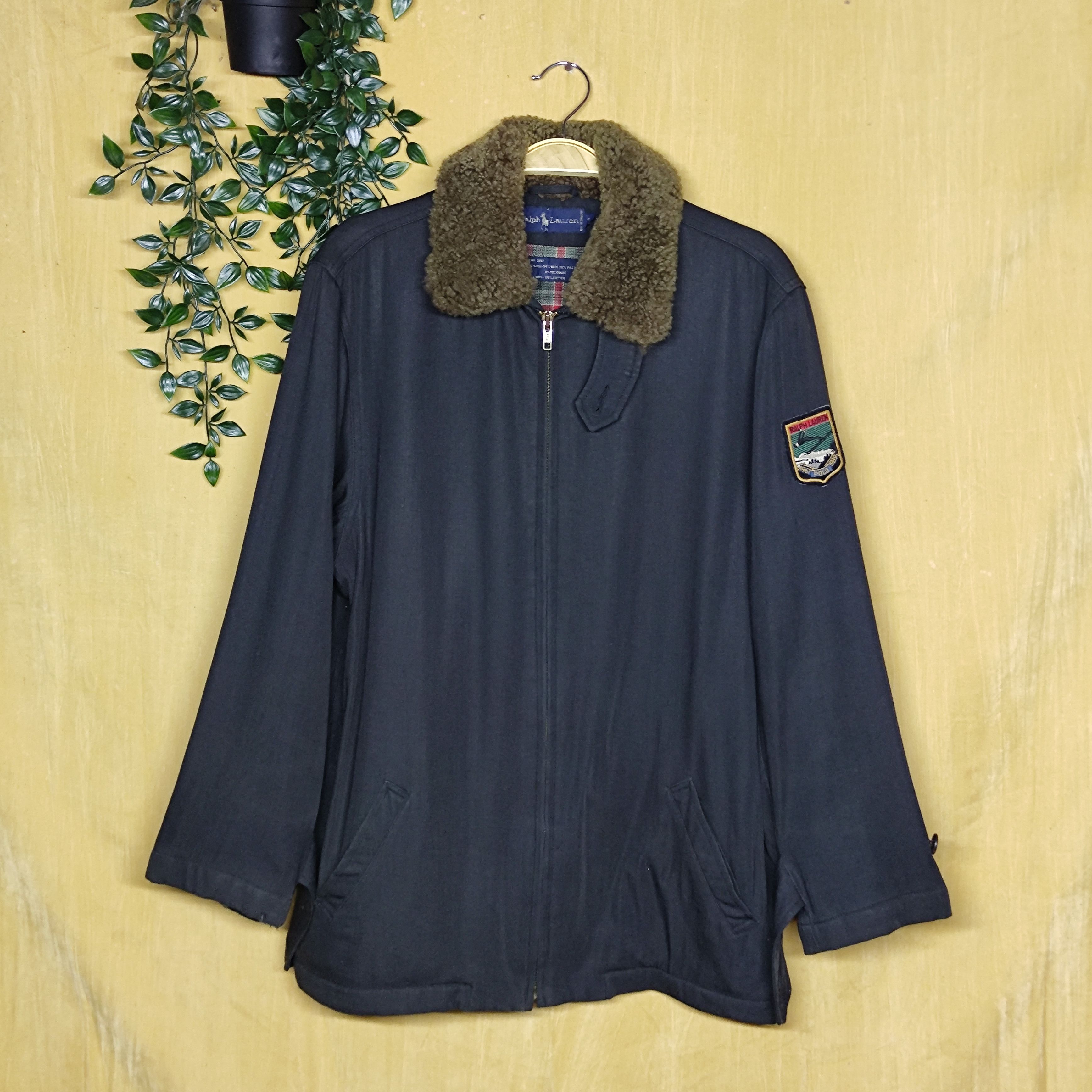 Vintage Polo Ralph Lauren Sherpa Jacket