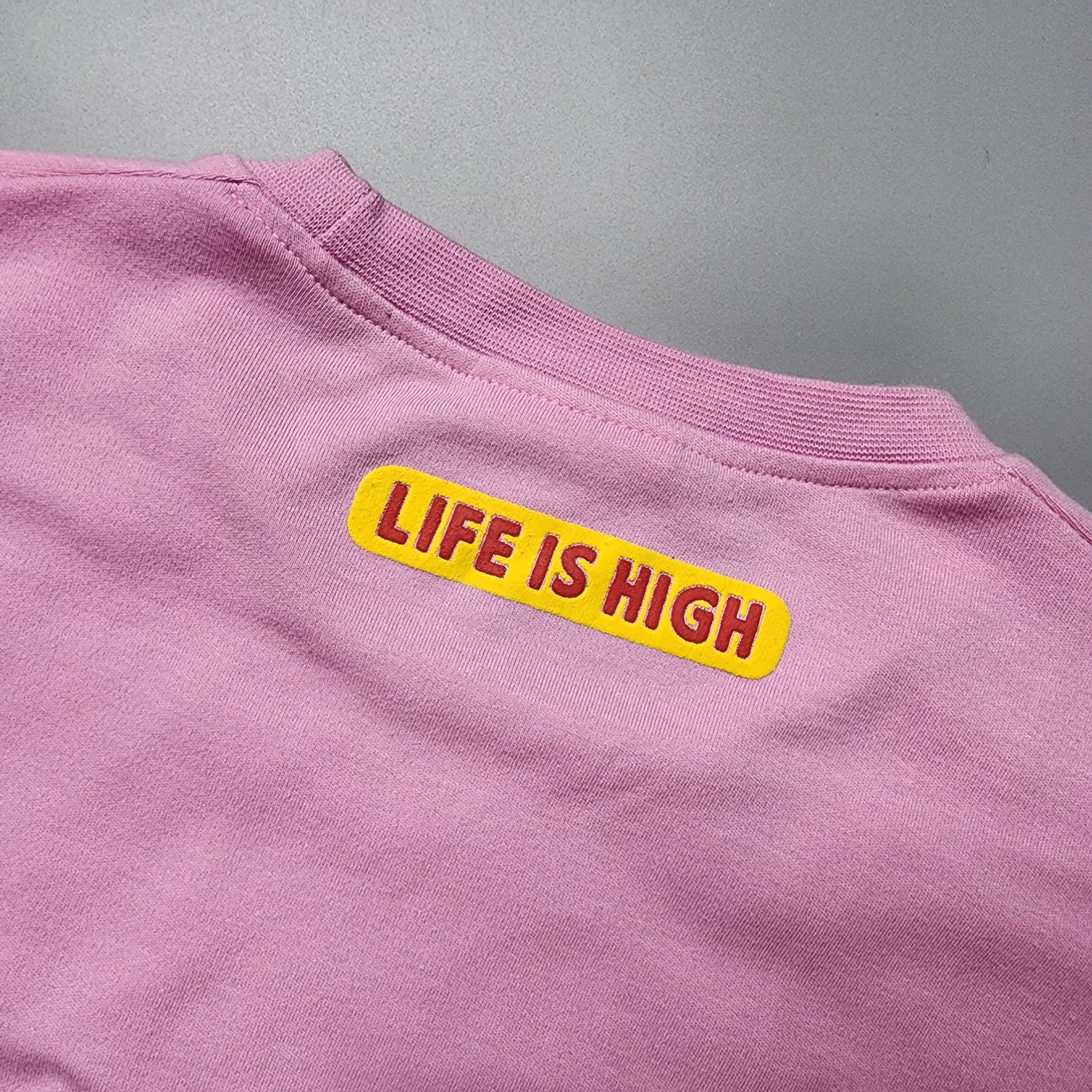 Walter Van Beirendonck W&LT - Puk Puk "Life is High" LS T-Shirt Size M / US 6-8 / IT 42-44 - 4 Thumbnail