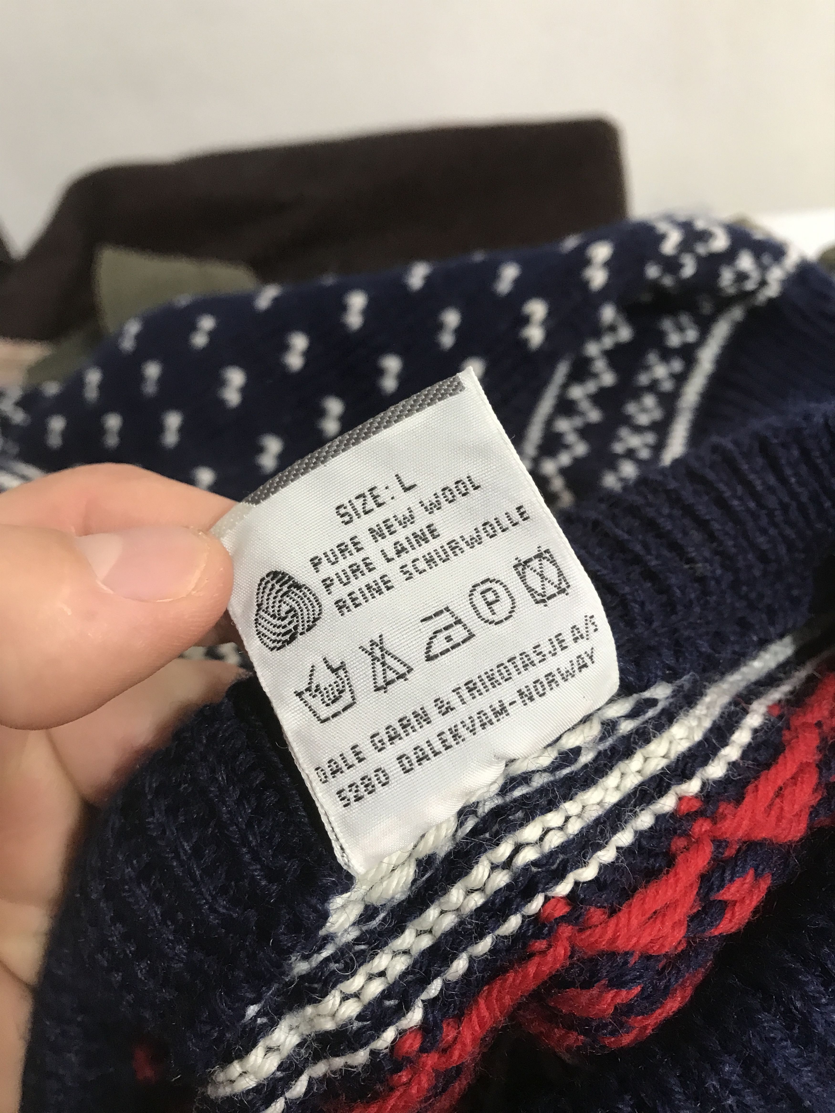Dale Of Norway DALE OF NORWAY Winter Sweater Cardigan Jacket Size L 52 54 Size US L / EU 52-54 / 3 - 17 Thumbnail