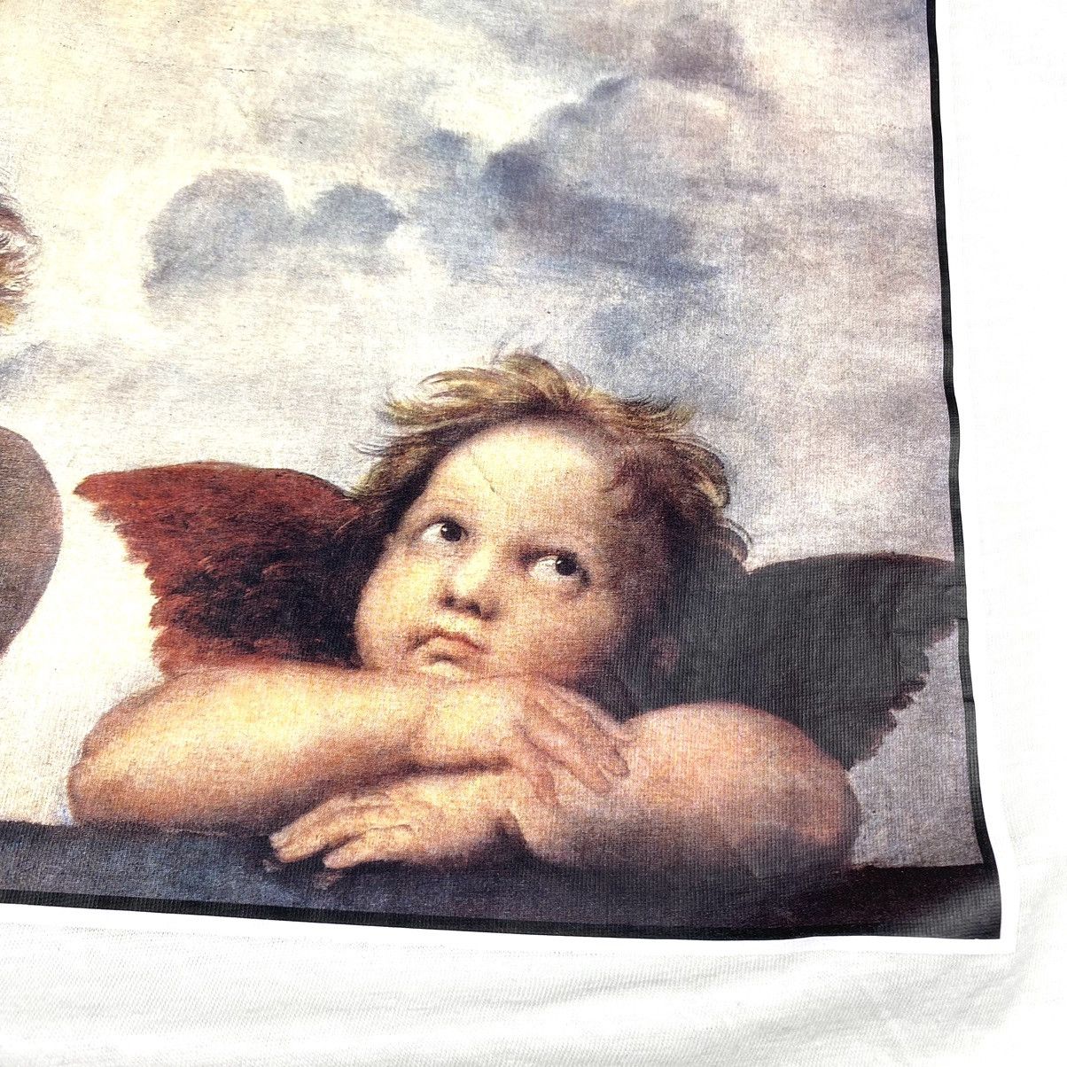 Vintage 90’s Vintage Raffaello Angels Art T Shirt Size US XXL / EU 58 / 5 - 6 Thumbnail