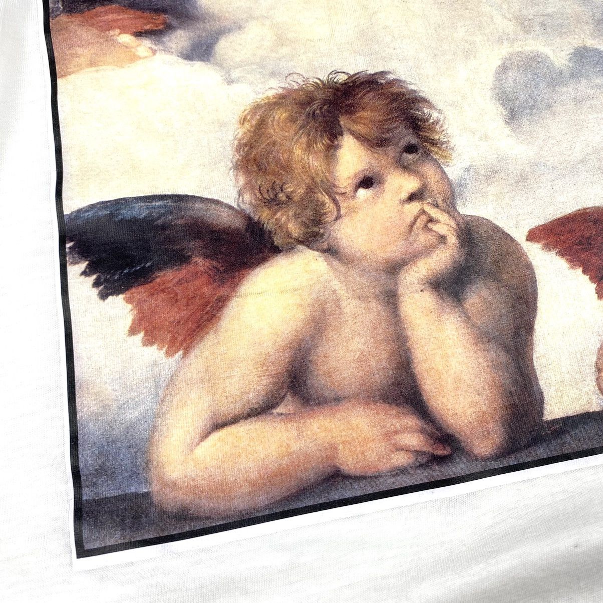 Vintage 90’s Vintage Raffaello Angels Art T Shirt Size US XXL / EU 58 / 5 - 5 Thumbnail