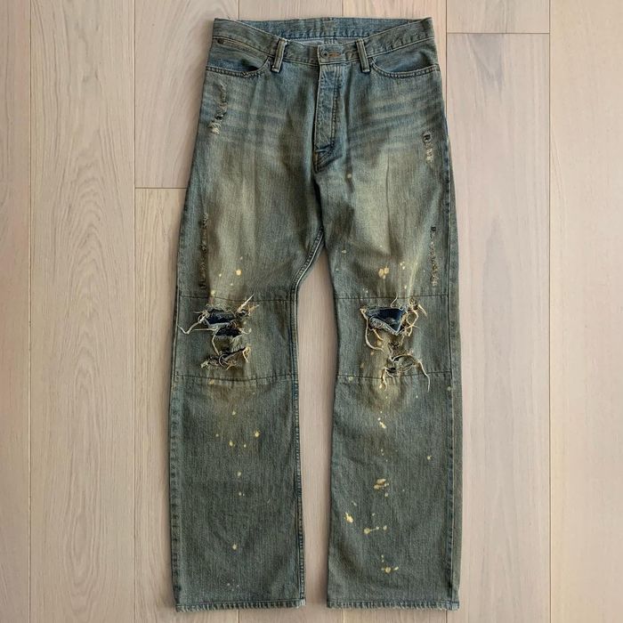 If Six Was Nine Baggy Mud Max Denim | Grailed