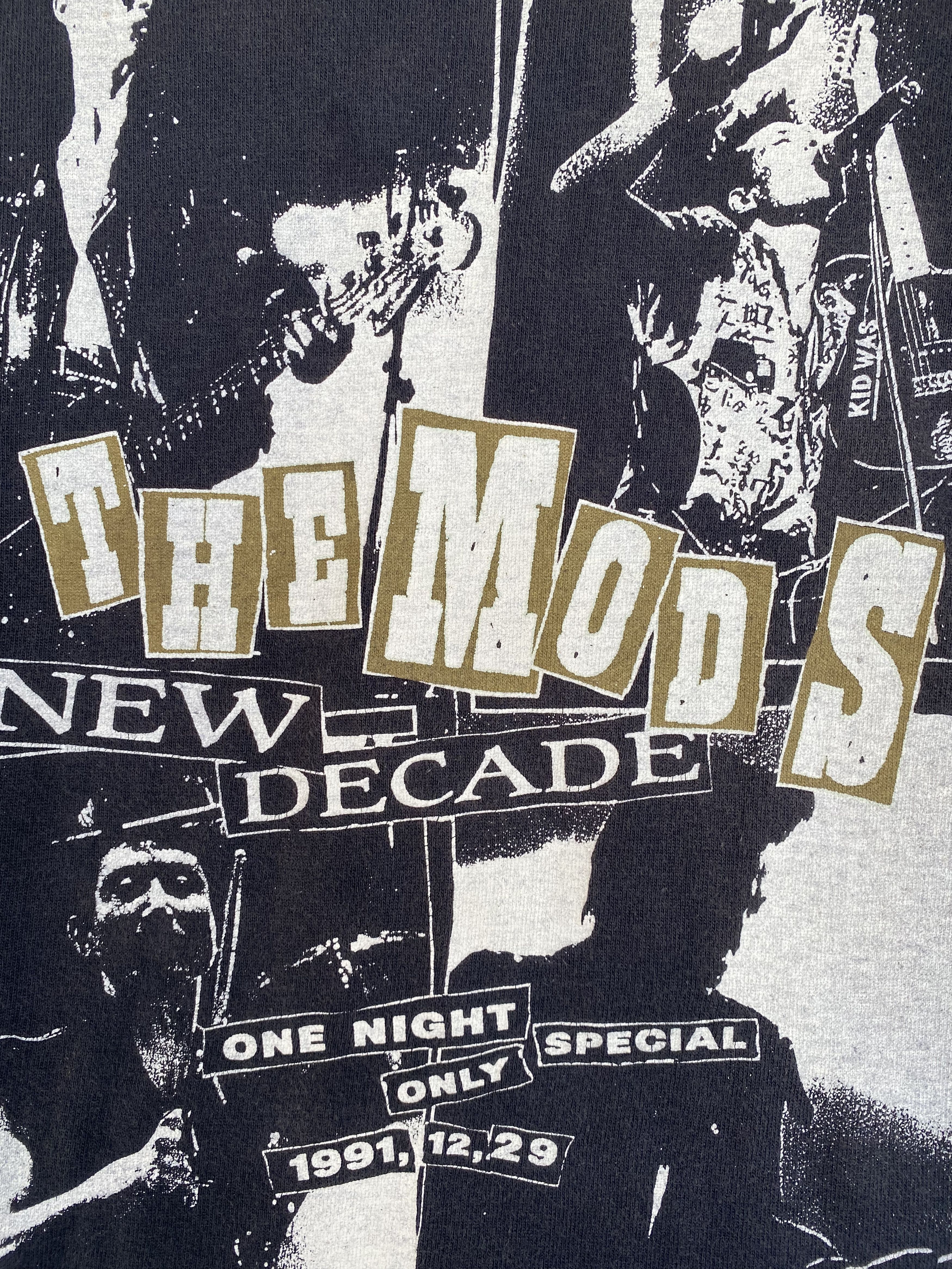 Band Tees 💥VINTAGE THE MODS punk rock band new decade 1991 tee shirt Size US L / EU 52-54 / 3 - 5 Thumbnail