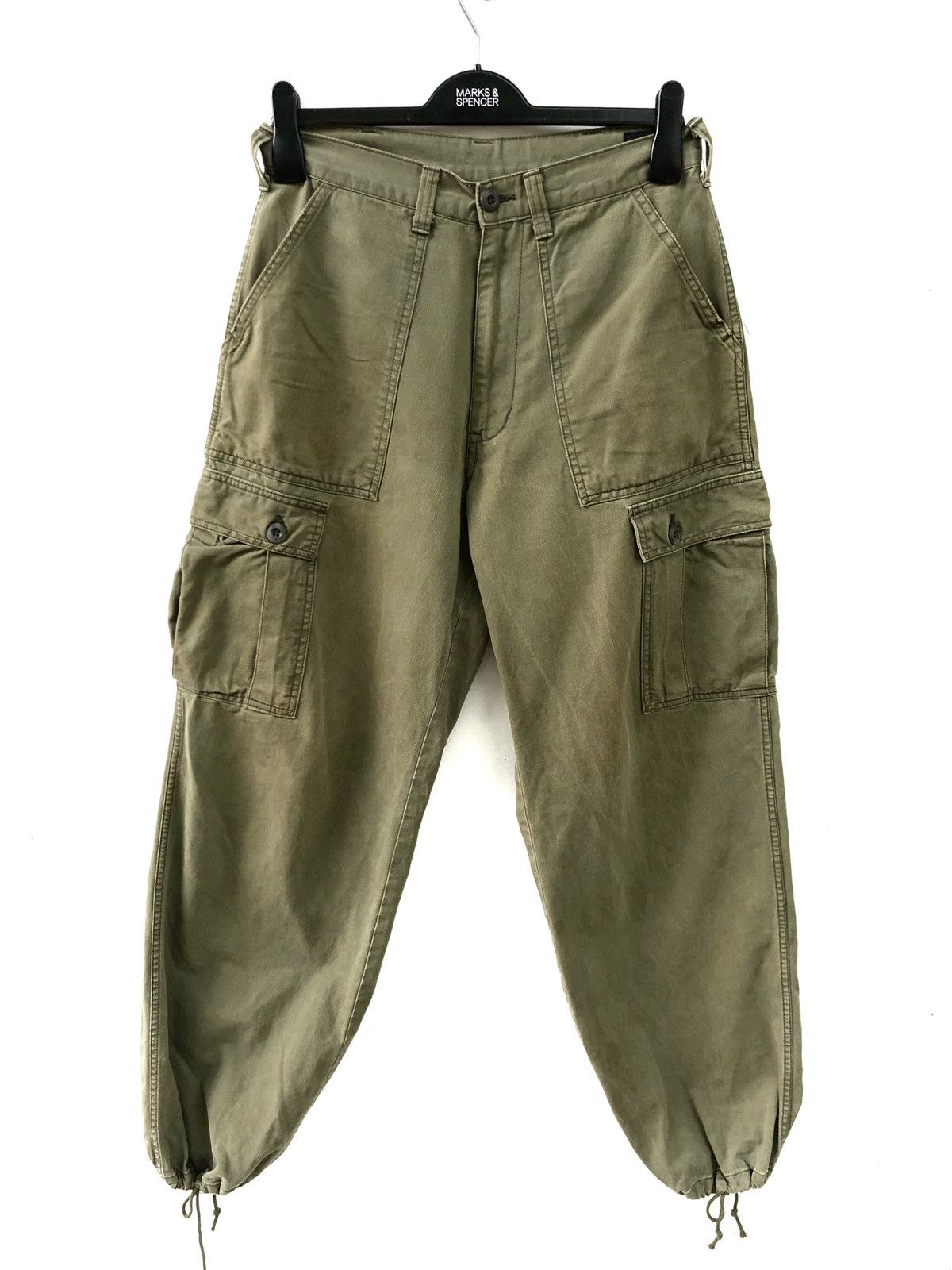 Schott SCHOTT NYC CARGO MILITARY TACTICAL PARACHUTE PANT Size US 28 / EU 44 - 2 Thumbnail