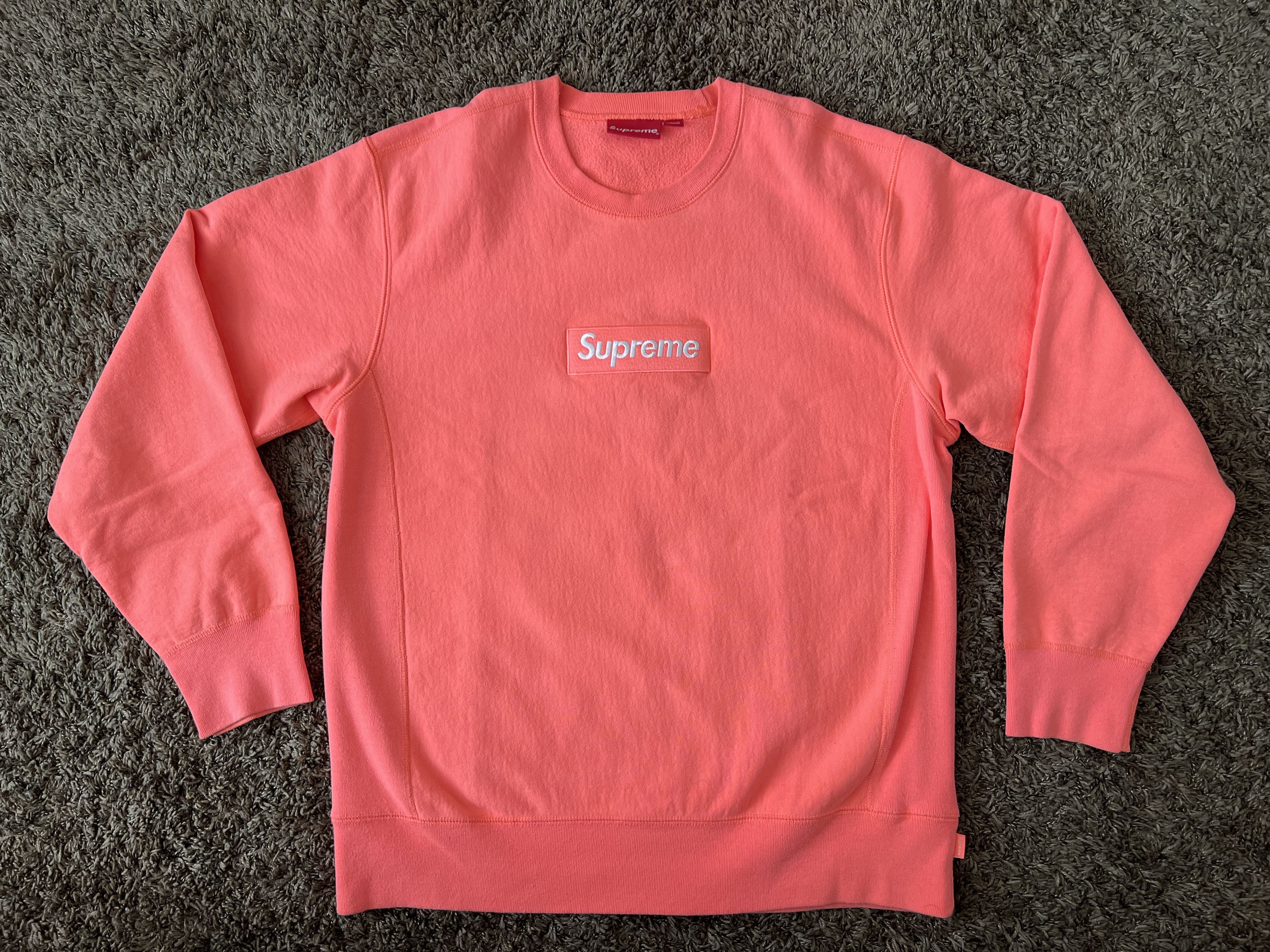 Supreme Box Logo Pink Hoodie | Grailed