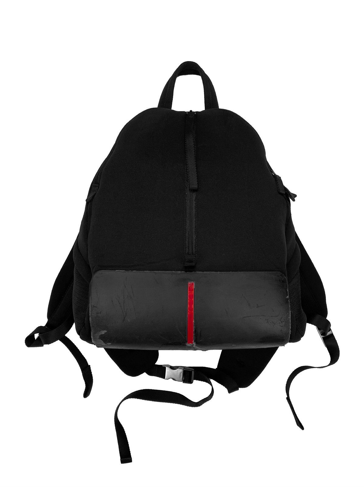 Prada 2000’s Prada Sport Nylon Multizip Black Backpack Grailed