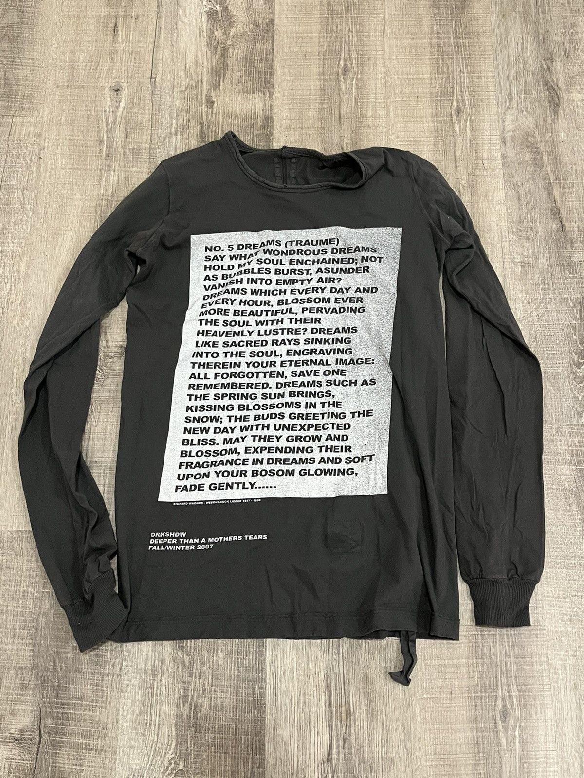 Rick Owens × Rick Owens Drkshdw Drkshdw FW07 Deeper Than A Mothers 