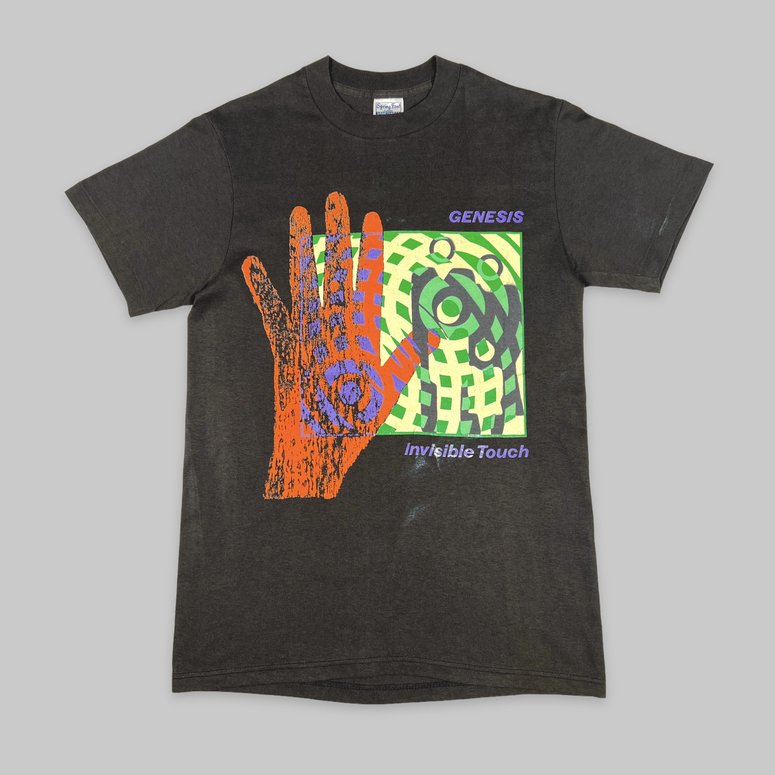 Vintage 1987 Genesis ‘Invisible Touch’ World Tour T Shirt