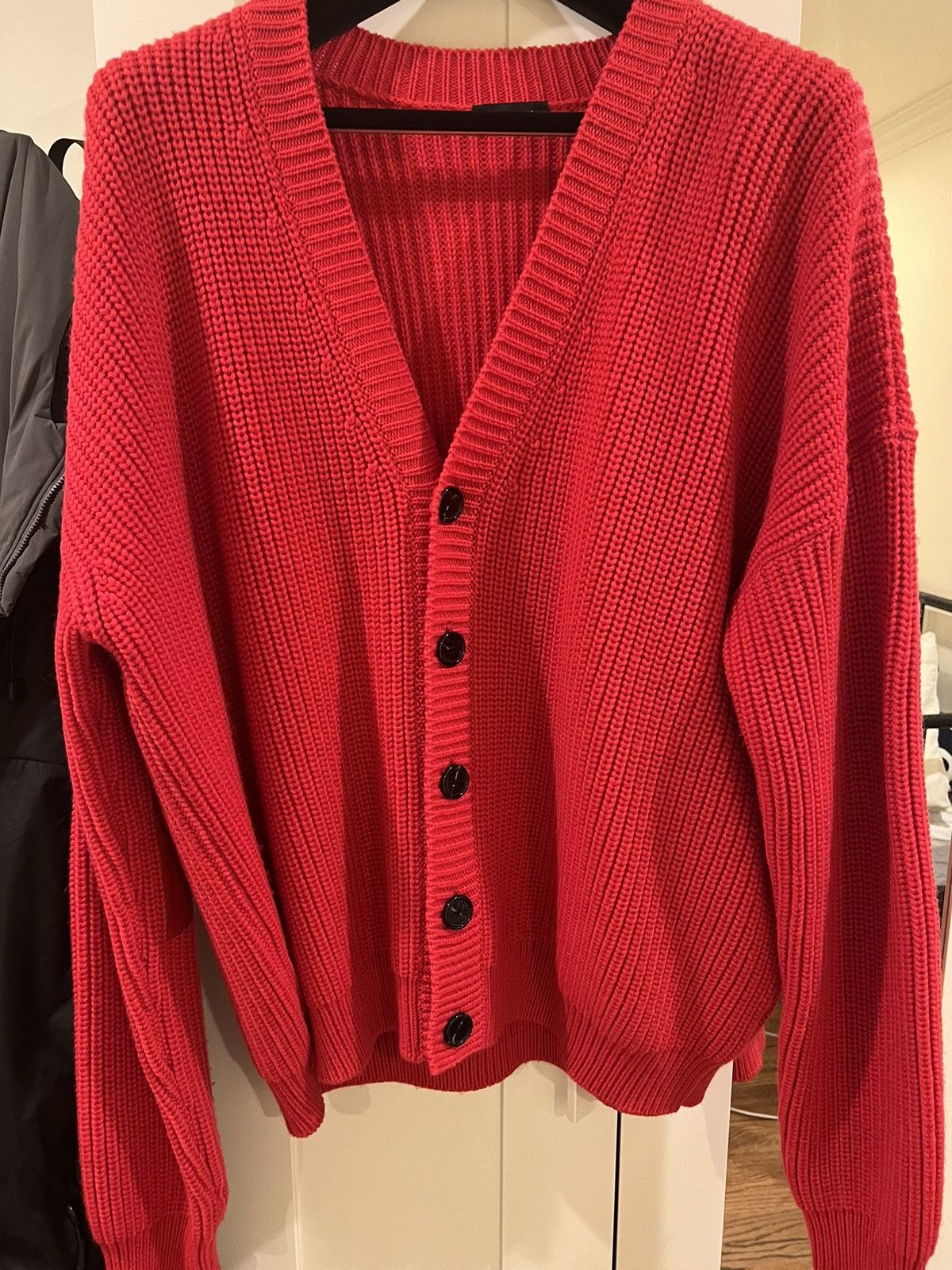 Raf Simmons DRUGS cardigan