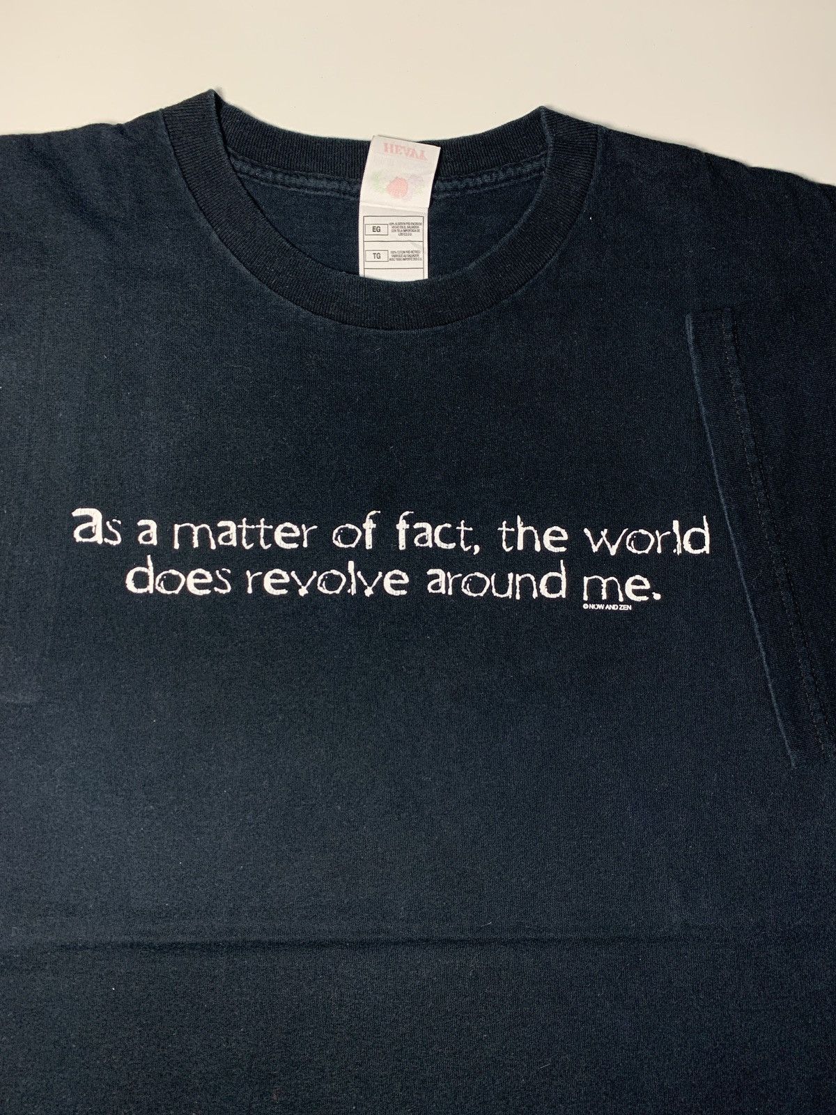 1990s World Revolves Around Me Tee