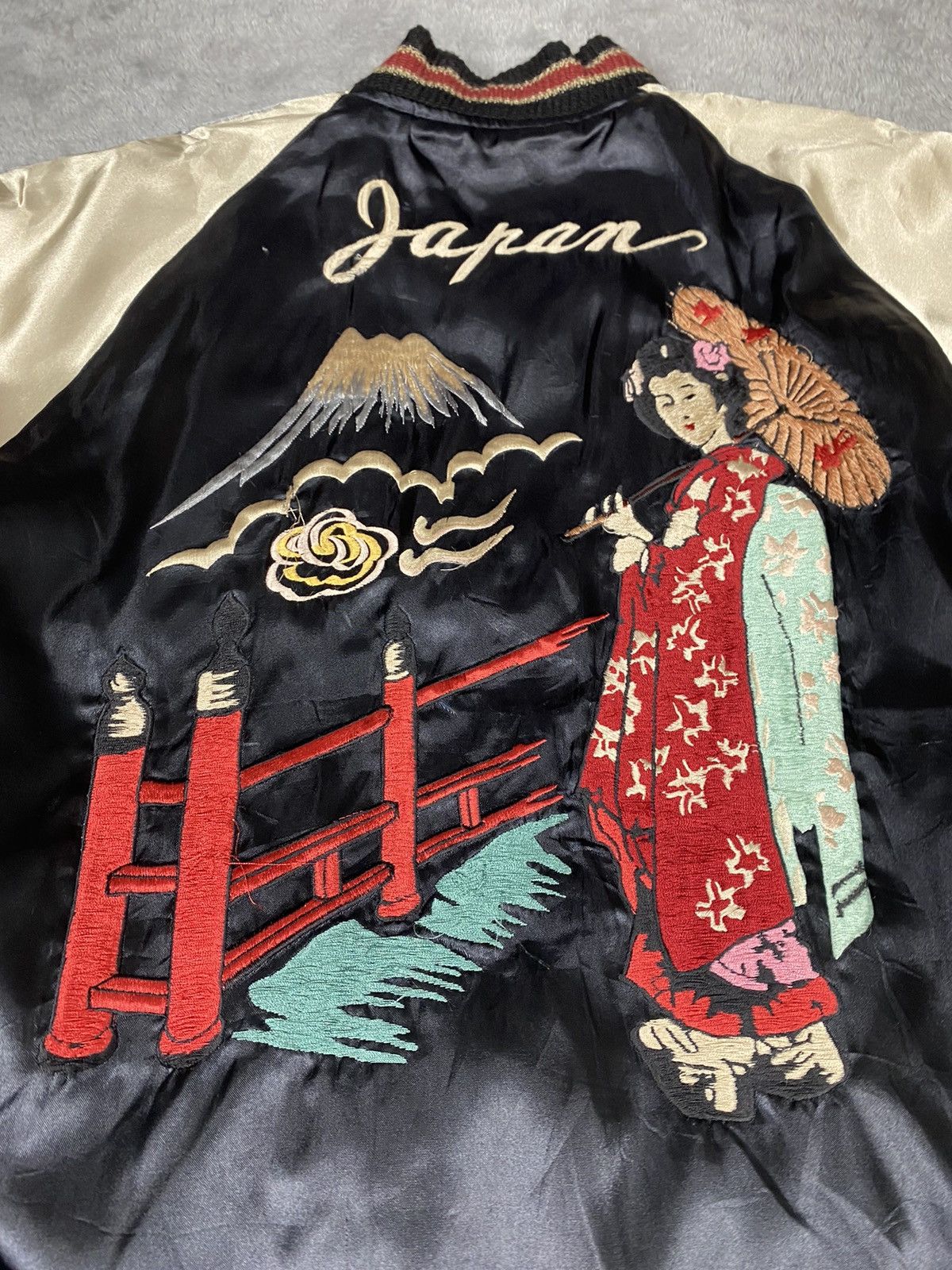 Toyo Enterprises Sukajan Toyo Enterprise Reversible Jacket. J104 Size US L / EU 52-54 / 3 - 13 Thumbnail