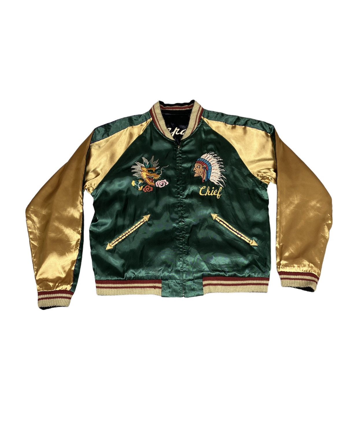 Toyo Enterprises Sukajan Toyo Enterprise Reversible Jacket. J104 Size US L / EU 52-54 / 3 - 2 Thumbnail