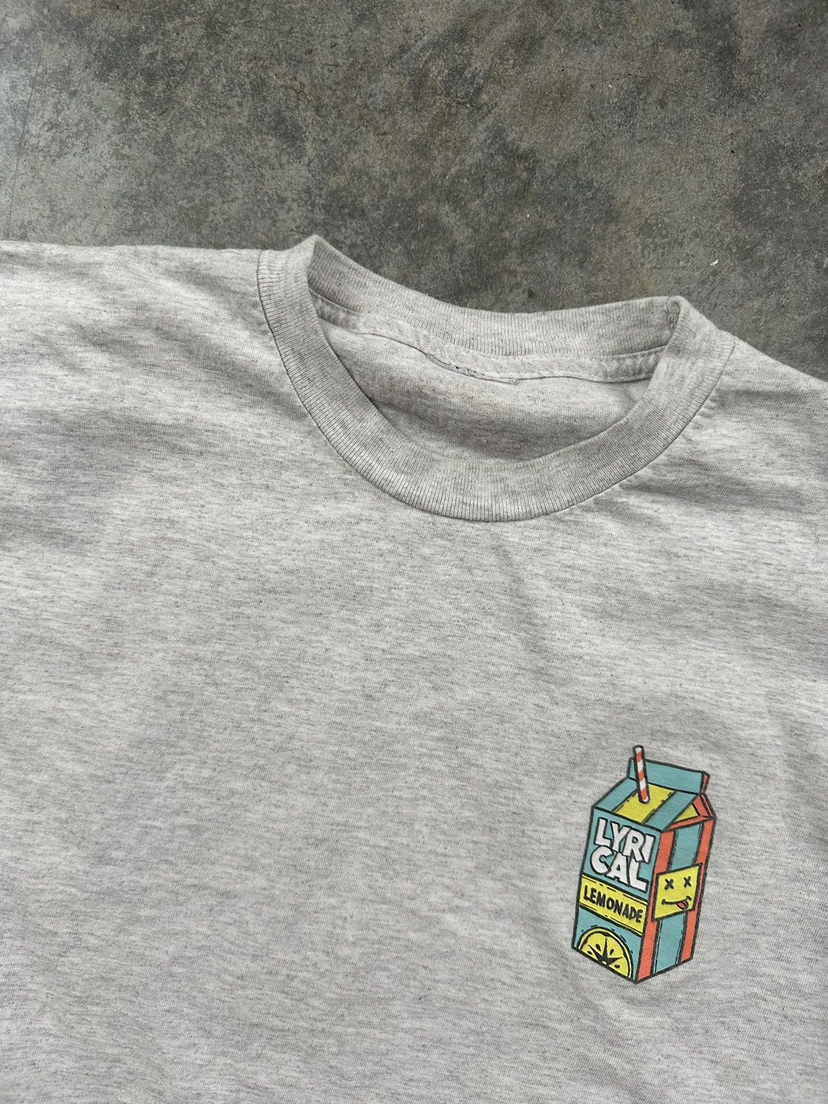 Lyrical Lemonade Lyrical Lemonade Grey Everyday Essentials Cartoon Tee Medium Size US M / EU 48-50 / 2 - 5 Thumbnail