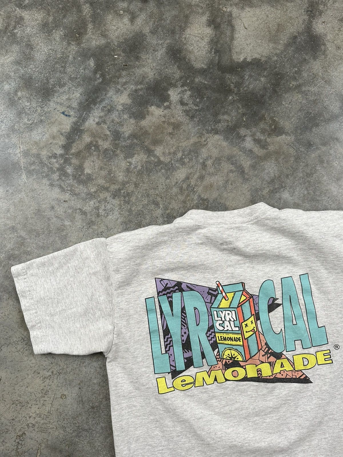 Lyrical Lemonade Lyrical Lemonade Grey Everyday Essentials Cartoon Tee Medium Size US M / EU 48-50 / 2 - 2 Thumbnail