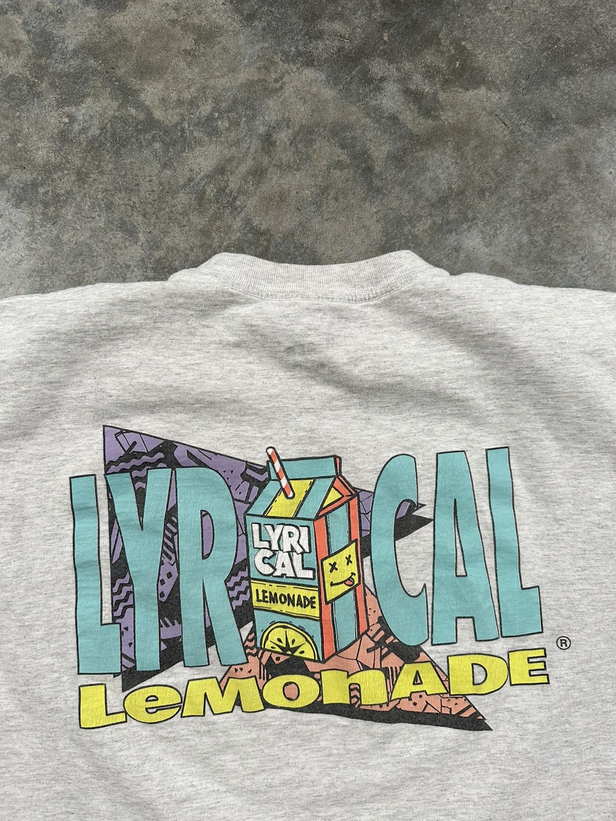 Lyrical Lemonade Lyrical Lemonade Grey Everyday Essentials Cartoon Tee Medium Size US M / EU 48-50 / 2 - 3 Thumbnail