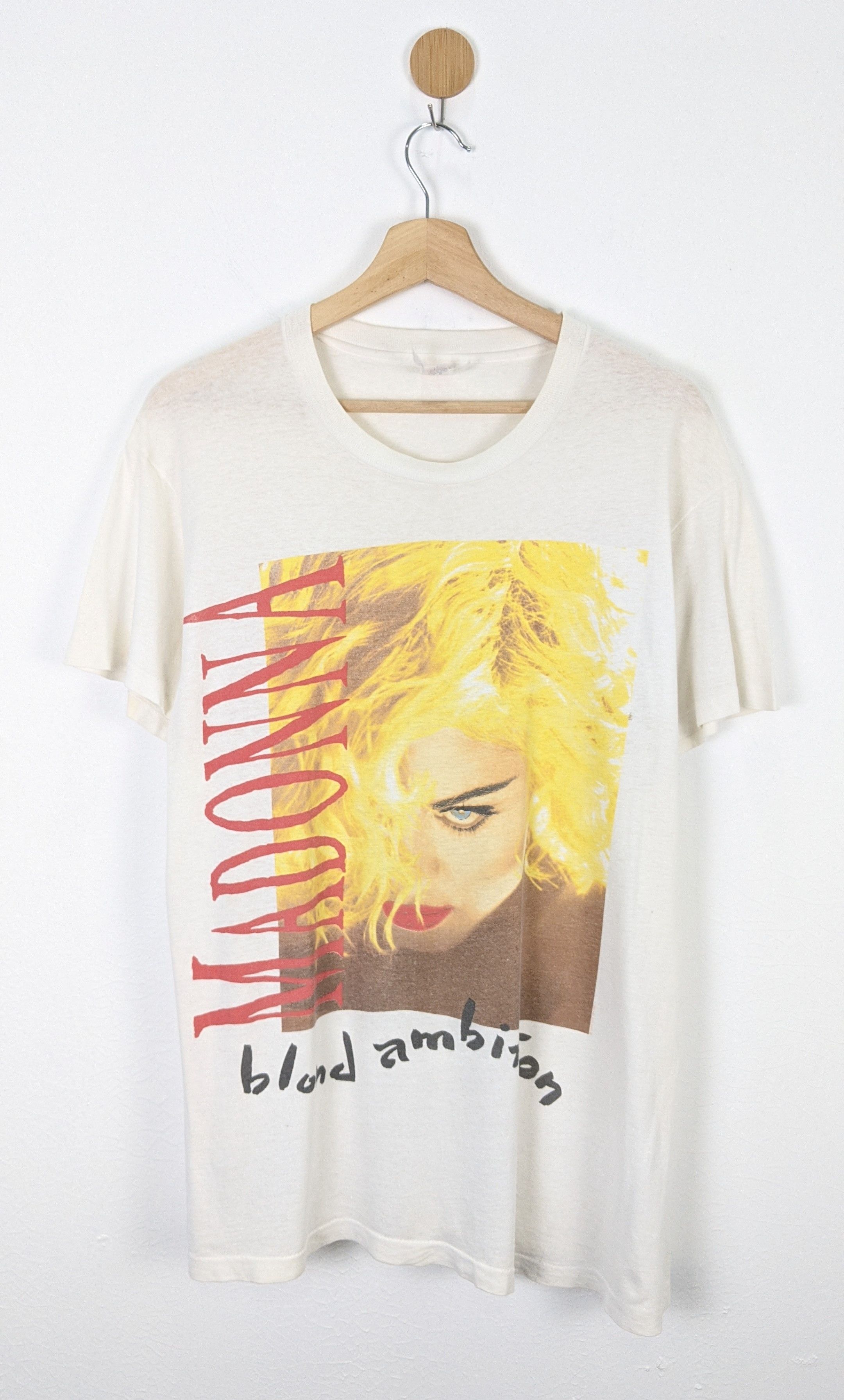 Vintage Vintage Madonna Blond Ambition 90s Tour shirt Size US XL / EU 56 / 4 - 1 Preview
