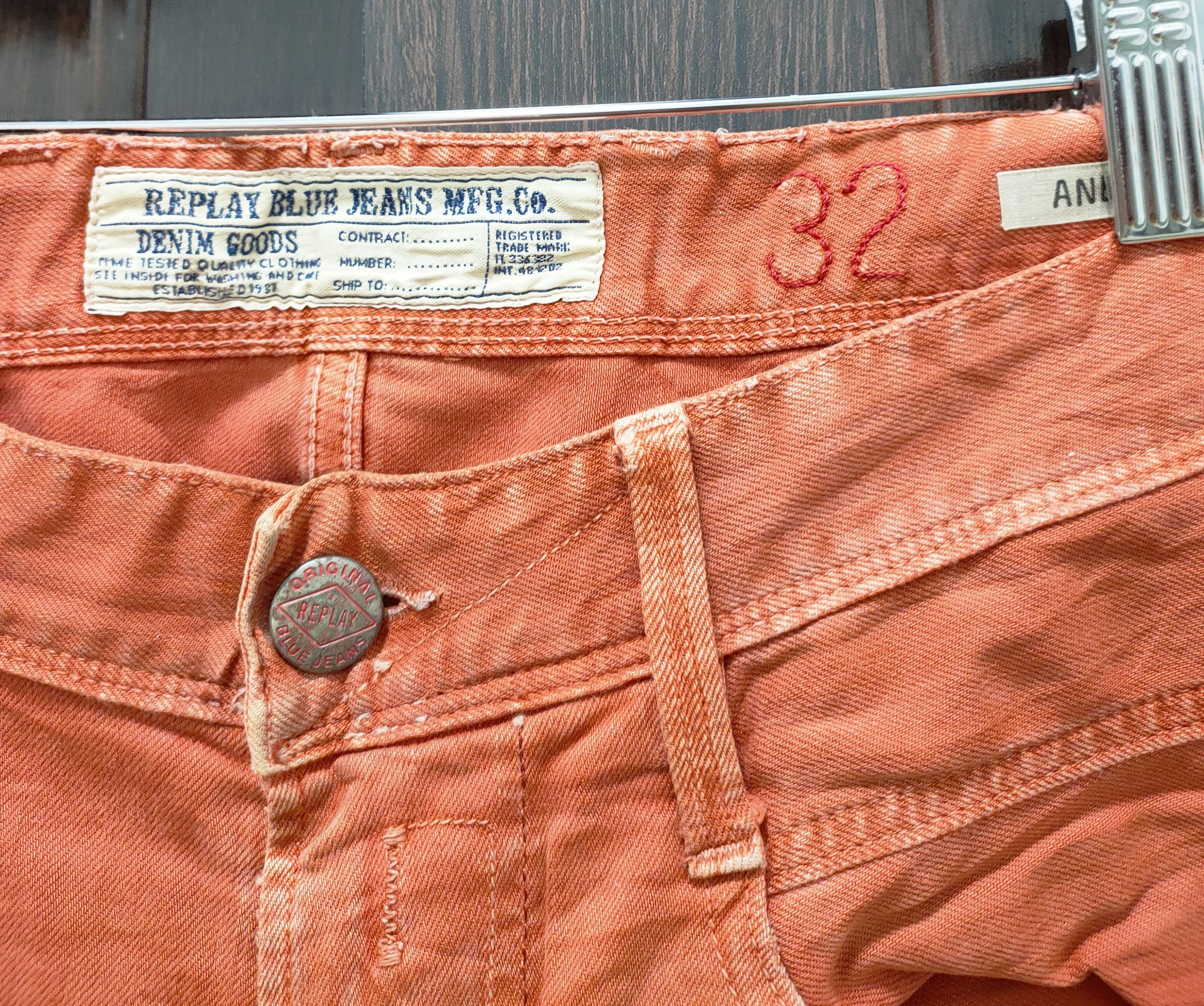 Replay 💥Original Replay Jeans💥 Size US 32 / EU 48 - 7 Thumbnail