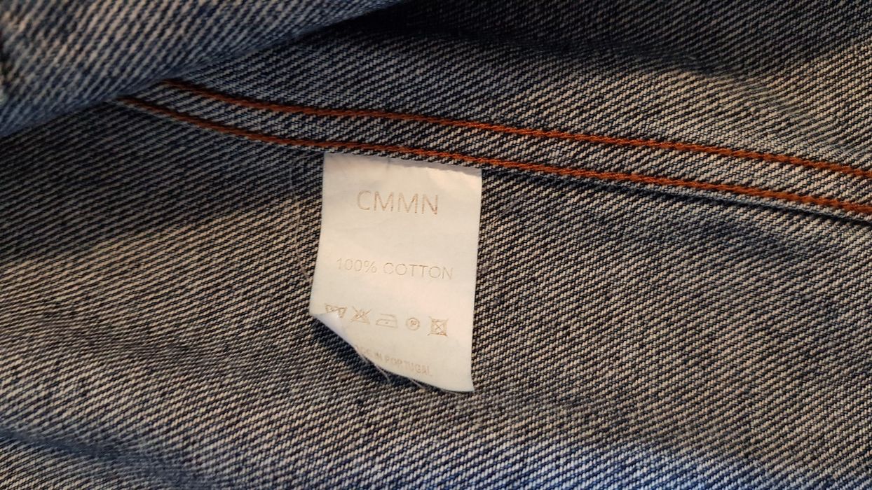 Cmmn Swdn Boris Denim Jacket Grailed