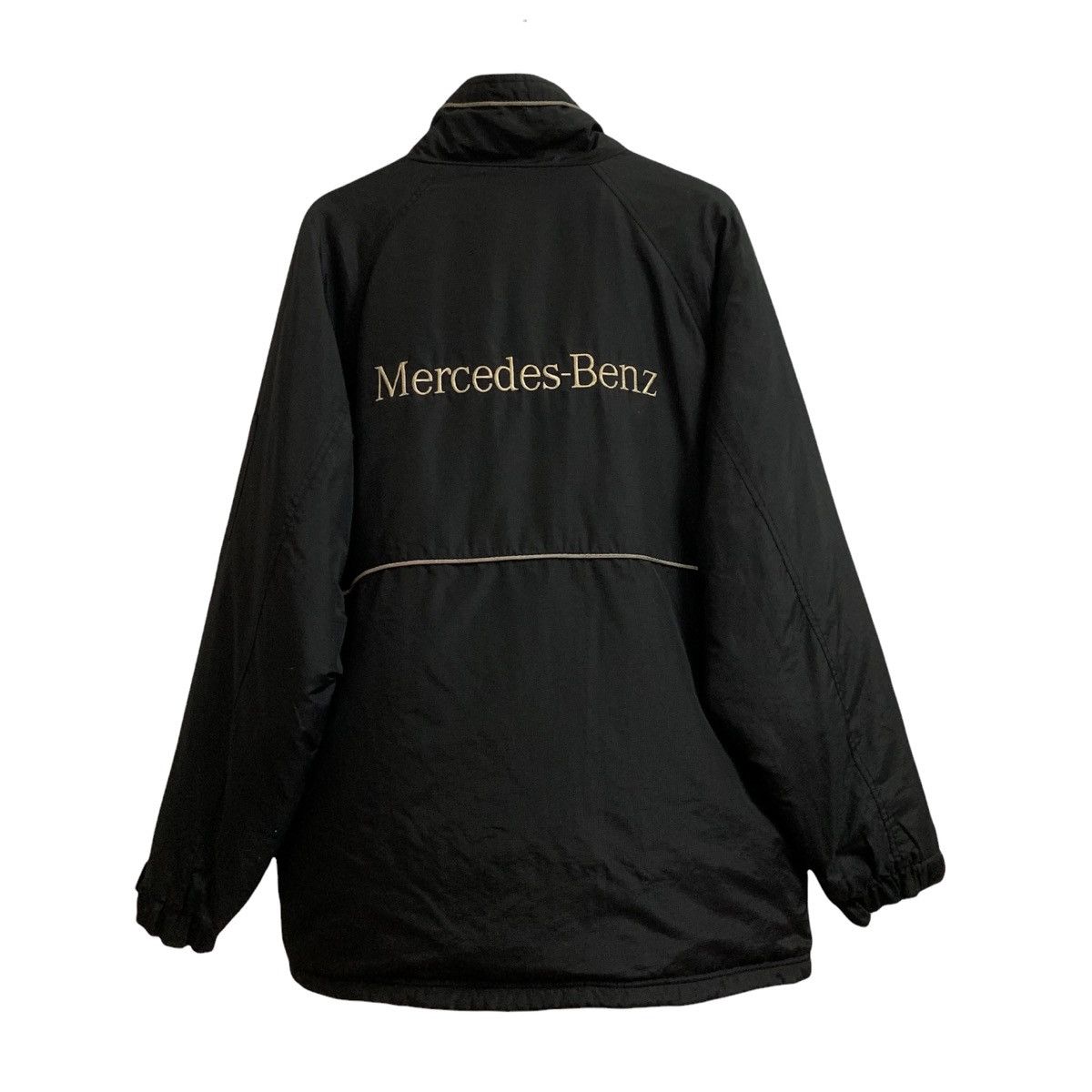 Mercedes-Benz Mercedes-Benz Black Zipper Oversized Jacket Size US L / EU 52-54 / 3 - 1 Thumbnail