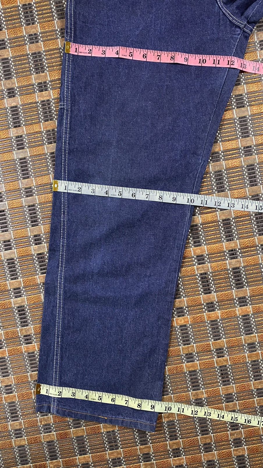 Other × Vintage Vintage 70s Workers Denim Pant By CAT Size US 32 / EU 48 - 7 Thumbnail