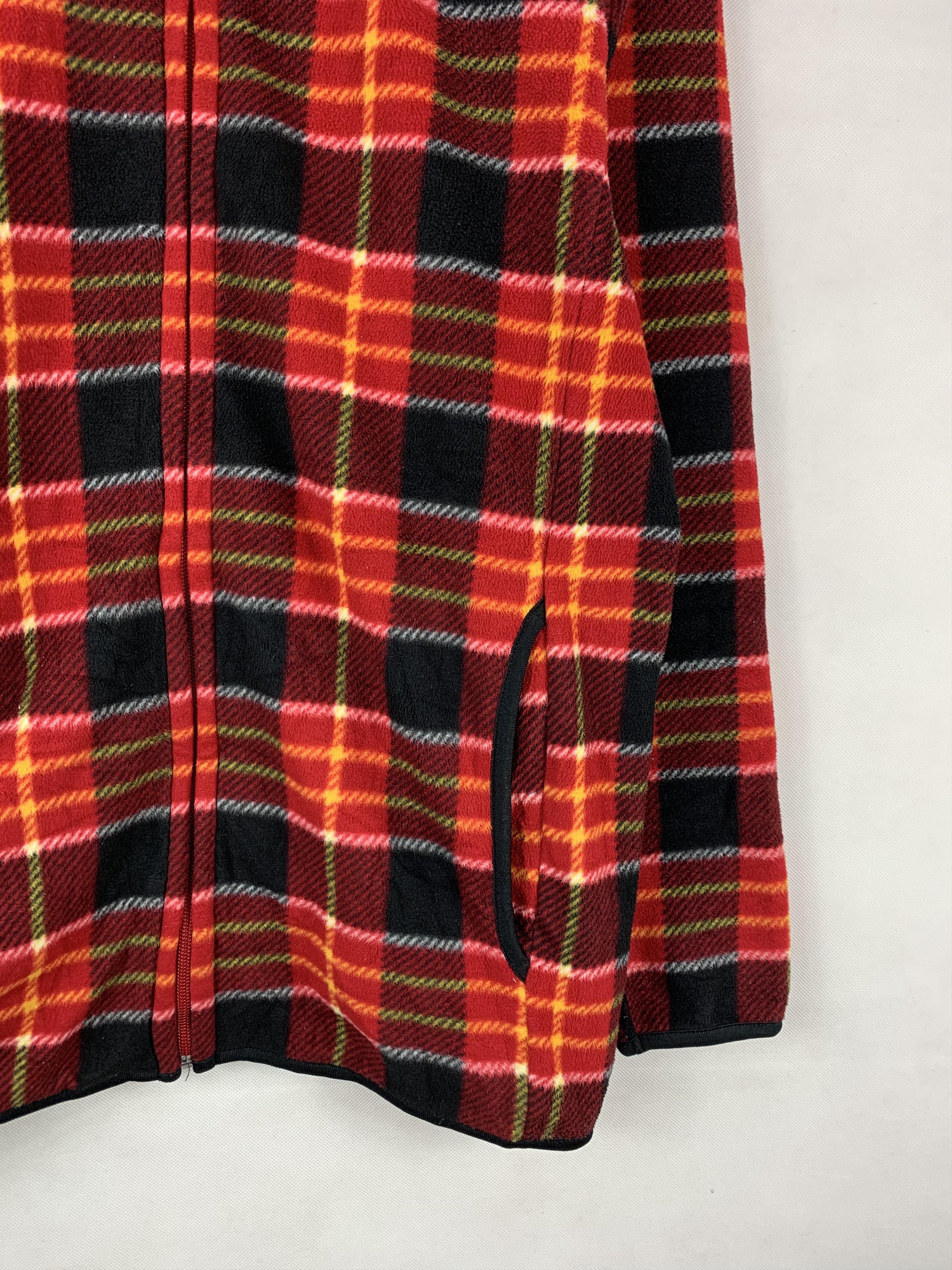 Japanese Brand ❄️Uniqlo Checkered Plaid Fleece Jacket Size US M / EU 48-50 / 2 - 3 Thumbnail