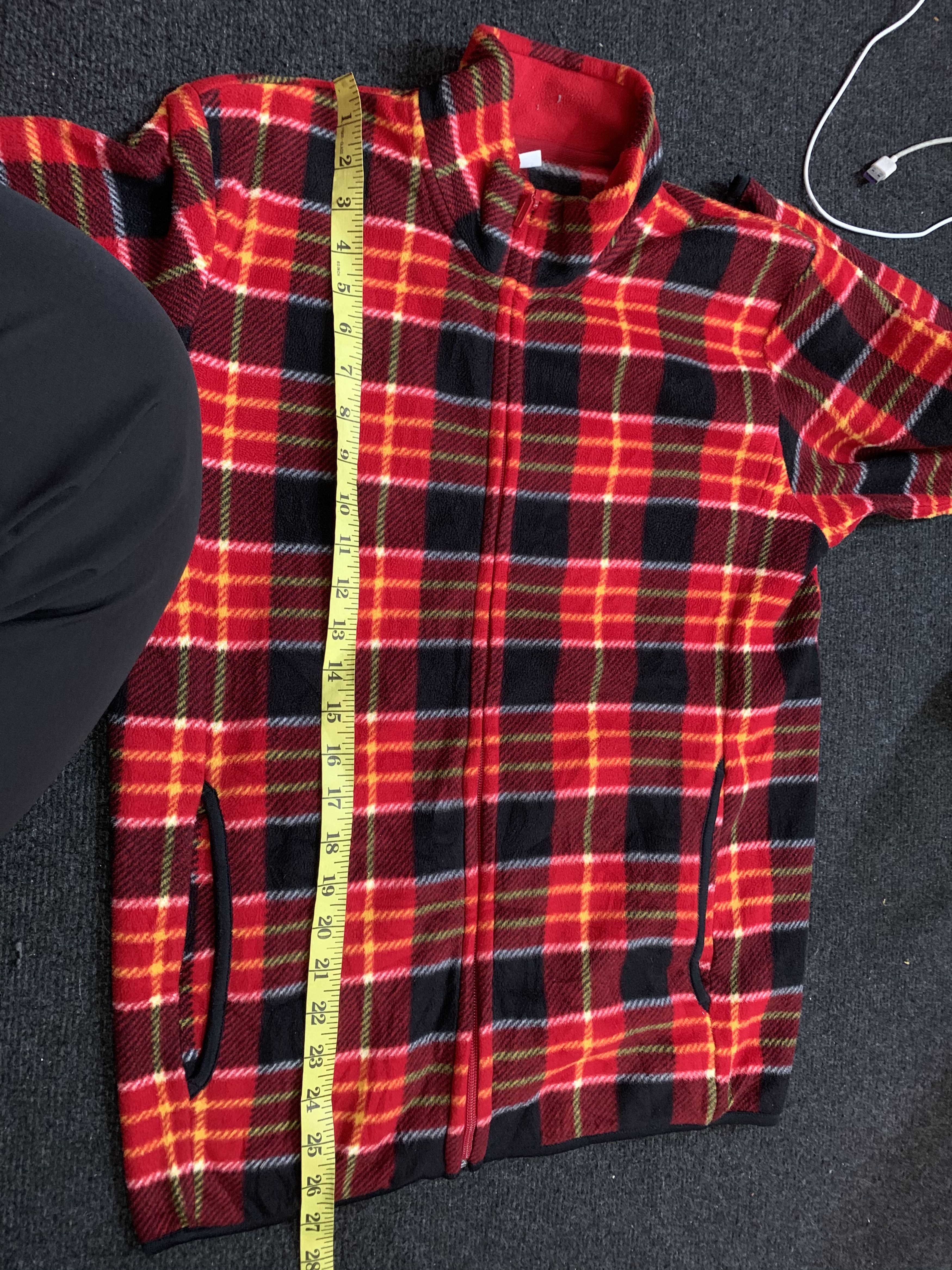 Japanese Brand ❄️Uniqlo Checkered Plaid Fleece Jacket Size US M / EU 48-50 / 2 - 8 Thumbnail