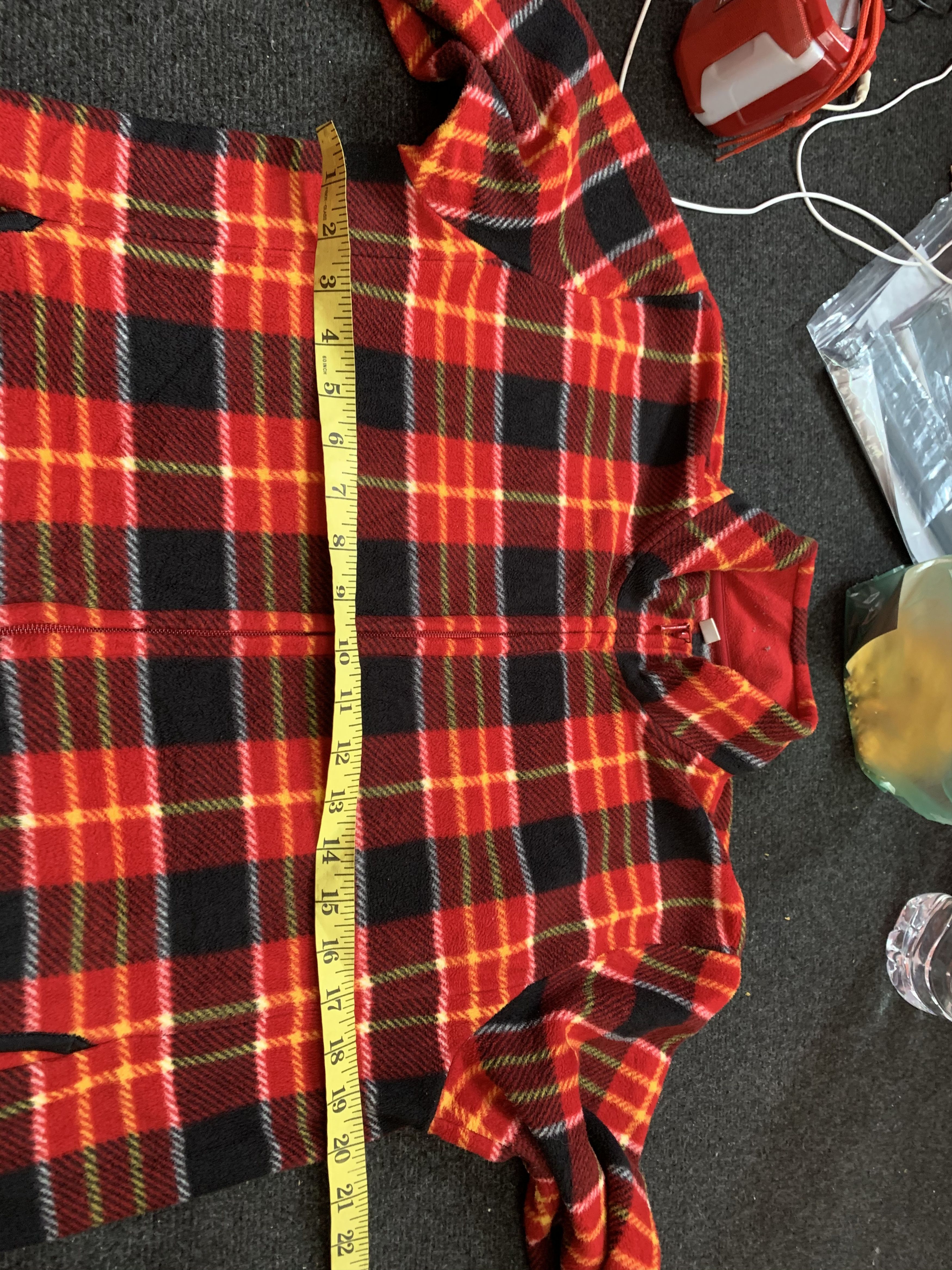 Japanese Brand ❄️Uniqlo Checkered Plaid Fleece Jacket Size US M / EU 48-50 / 2 - 7 Thumbnail