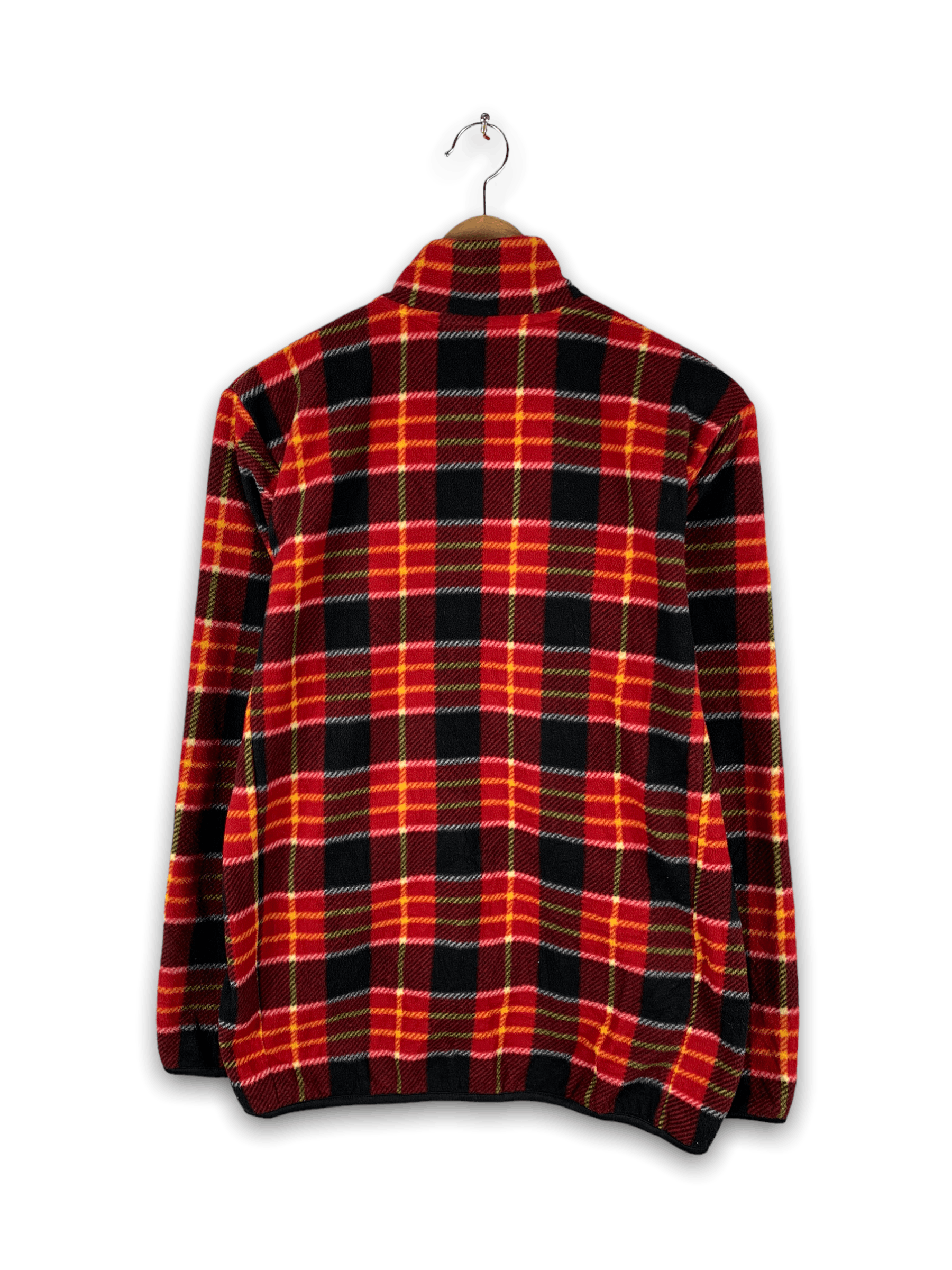 Japanese Brand ❄️Uniqlo Checkered Plaid Fleece Jacket Size US M / EU 48-50 / 2 - 2 Thumbnail