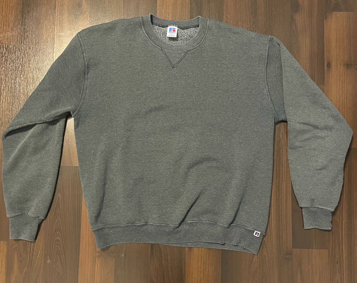 Russell Athletic Vintage Russell crewneck dark gray Size US L / EU 52-54 / 3 - 1 Thumbnail