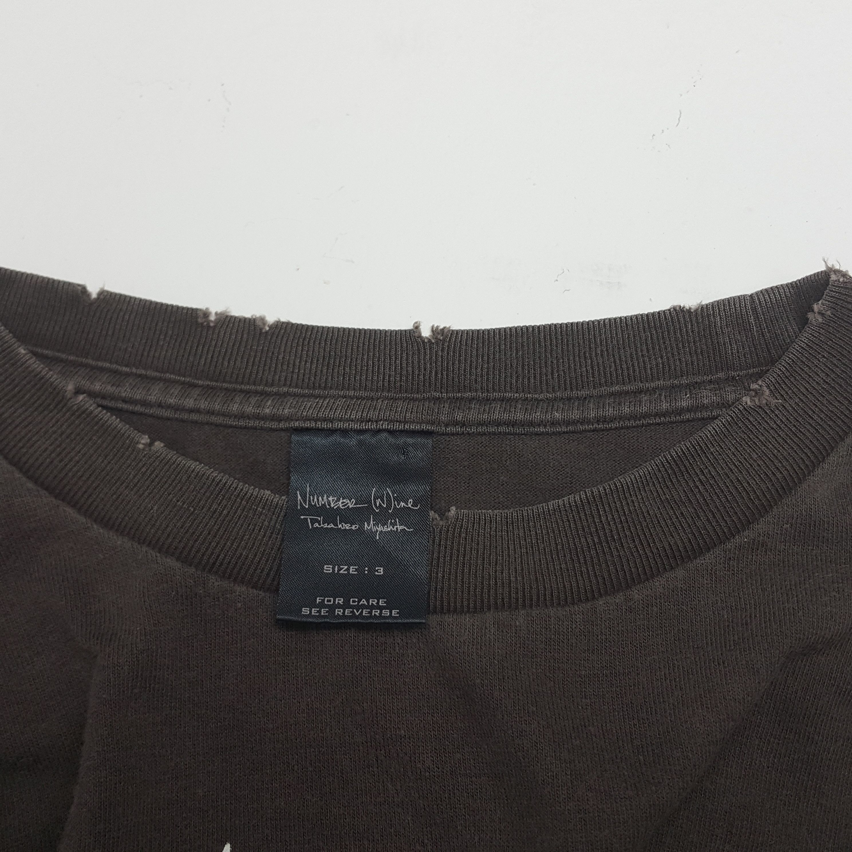 Japanese Brand × Number (N)ine × Vintage Vintage Number Nine Jacket Style T-Shirt made Japan cp2 Size US L / EU 52-54 / 3 - 6 Thumbnail