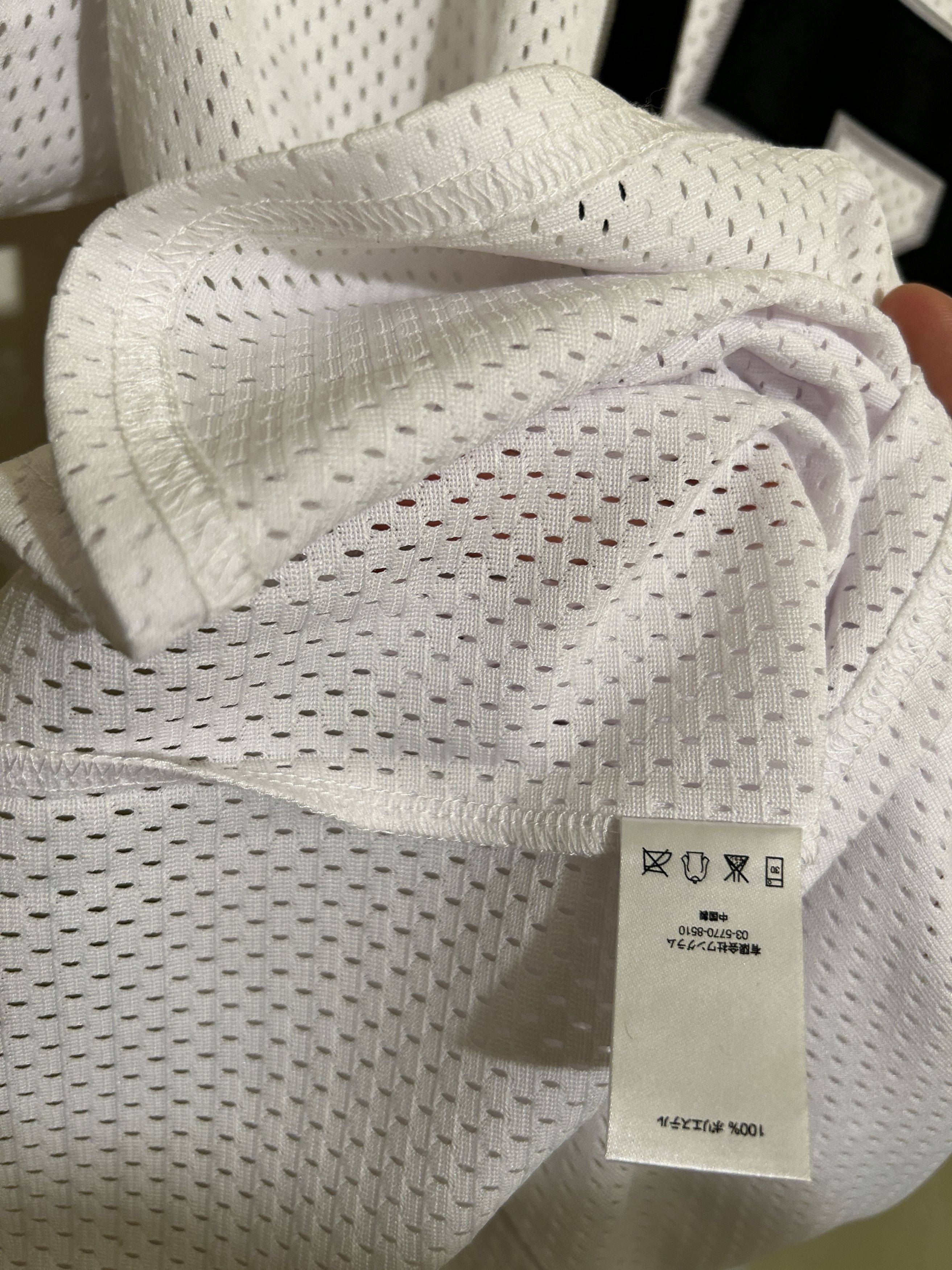 Supreme Supreme Baseball Henley White jersey mesh 2014 S/S Size US M / EU 48-50 / 2 - 6 Thumbnail