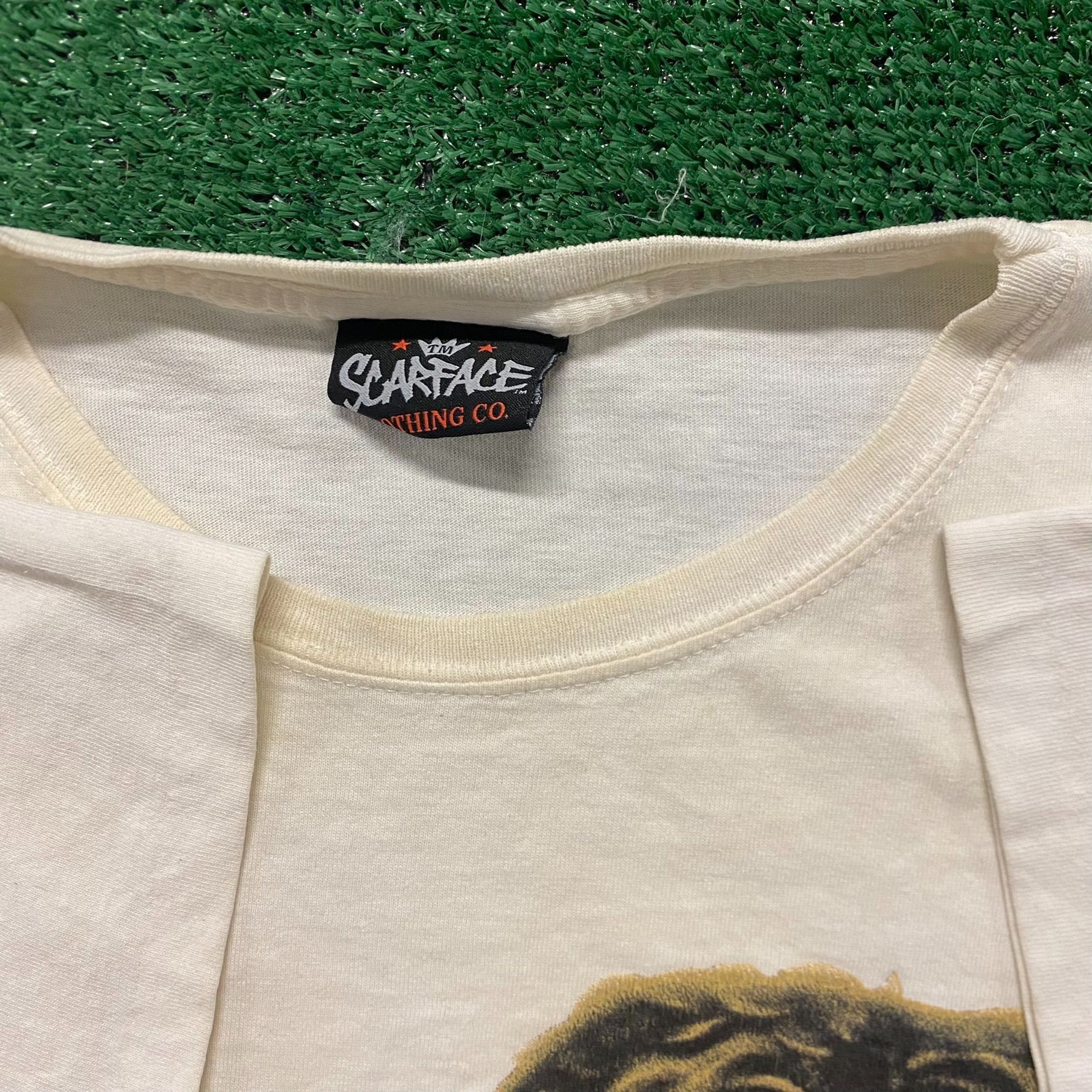 Vintage Scarface No Snitches Vintage 90s Movie T-Shirt Size US XXL / EU 58 / 5 - 3 Thumbnail
